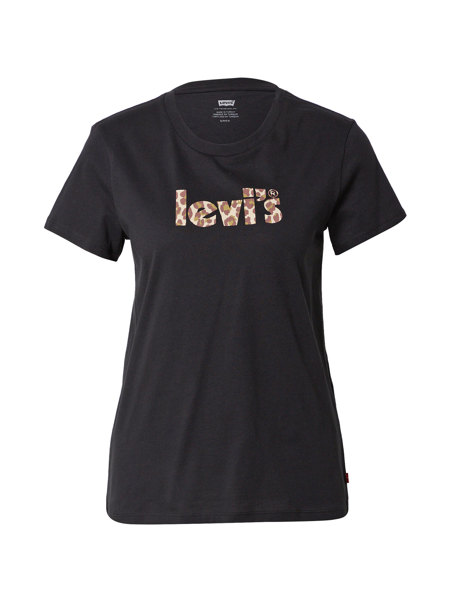 LEVI'S Tricou bej / maro / oliv / negru - Pled.ro