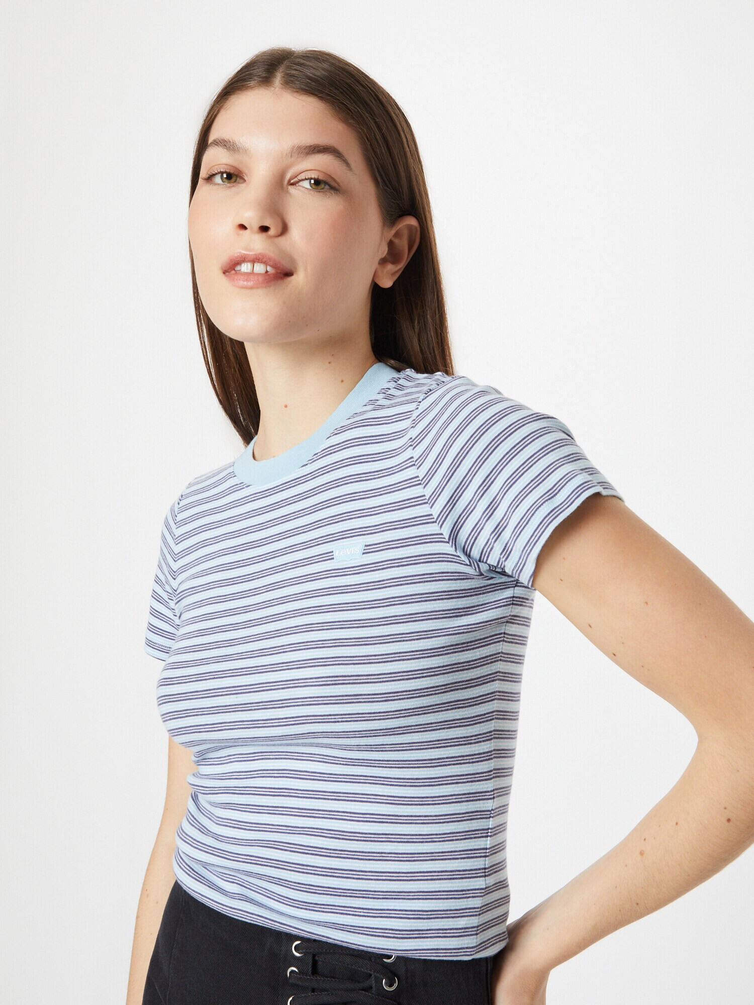 LEVI'S Tricou bleumarin / albastru deschis - Pled.ro