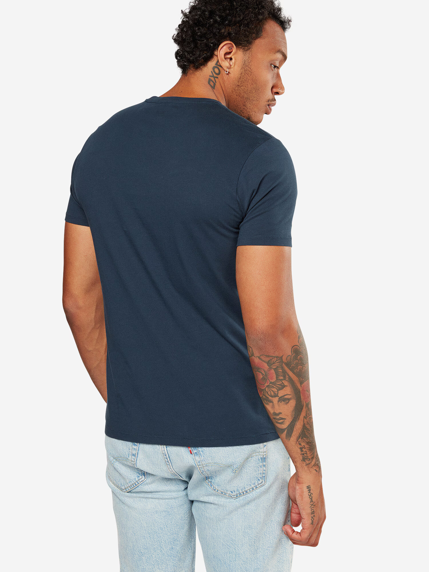 LEVI'S ® Tricou bleumarin / roșu / alb - Pled.ro