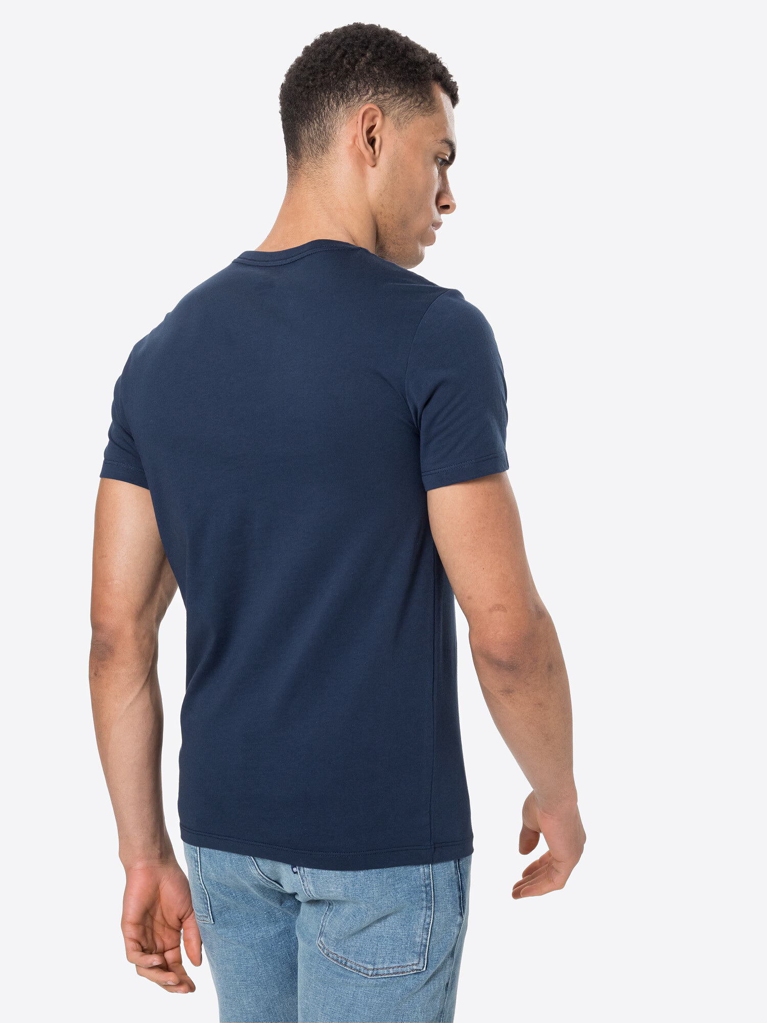 LEVI'S ® Tricou '2PK CREWNECK GRAPHIC NEUTRALS' bleumarin / roșu / alb - Pled.ro