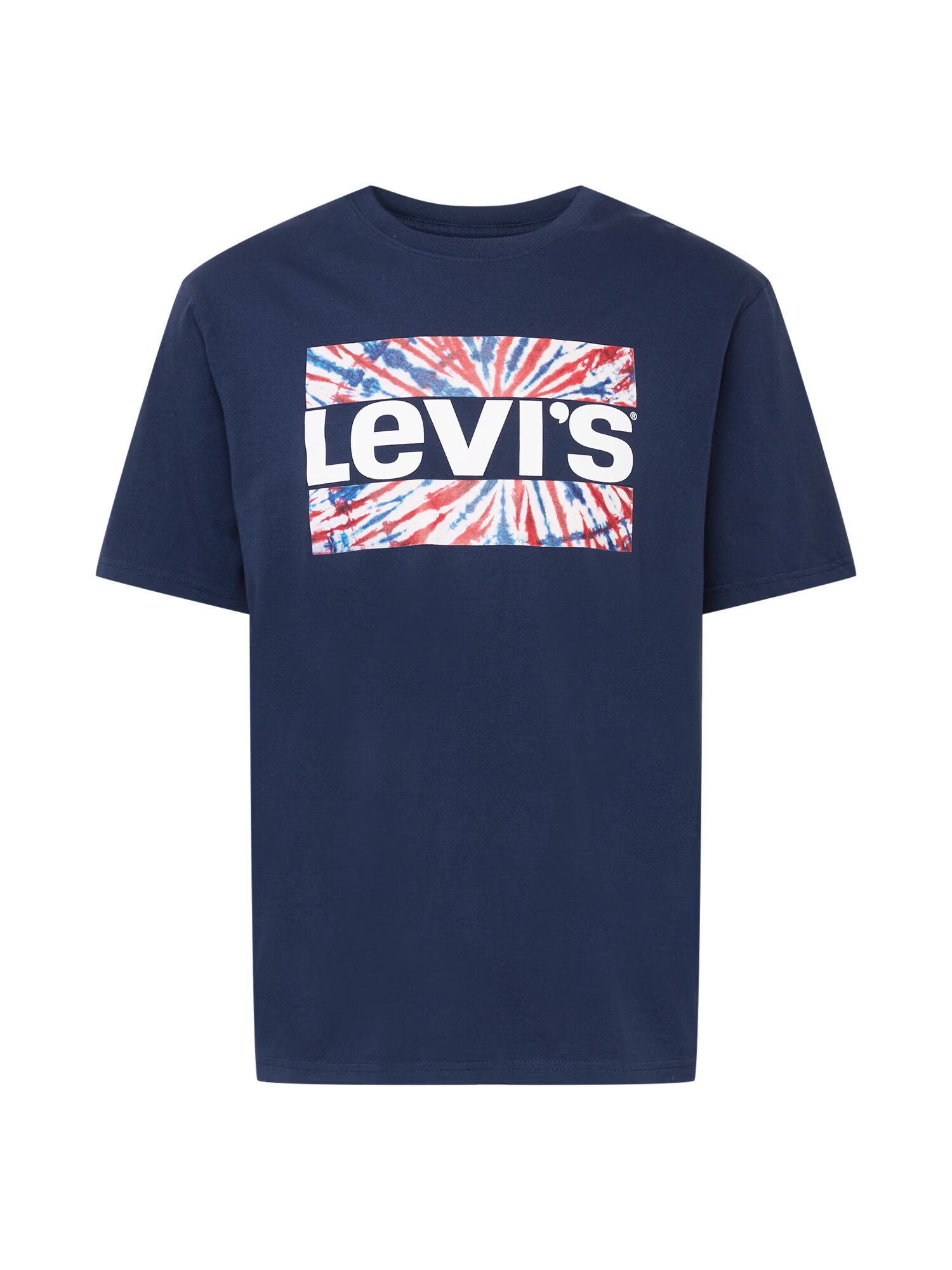 LEVI'S Tricou bleumarin / roșu / alb - Pled.ro