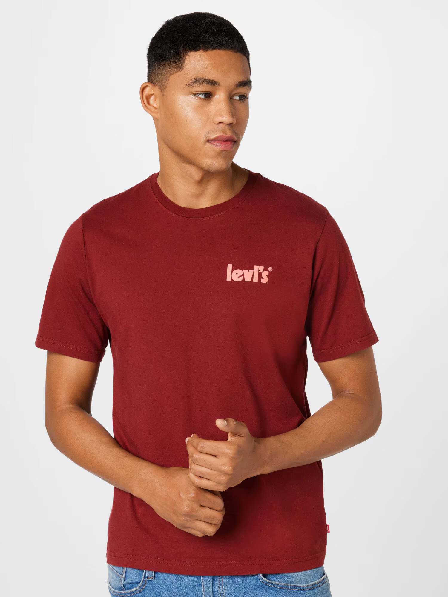 LEVI'S Tricou corai / roşu închis - Pled.ro