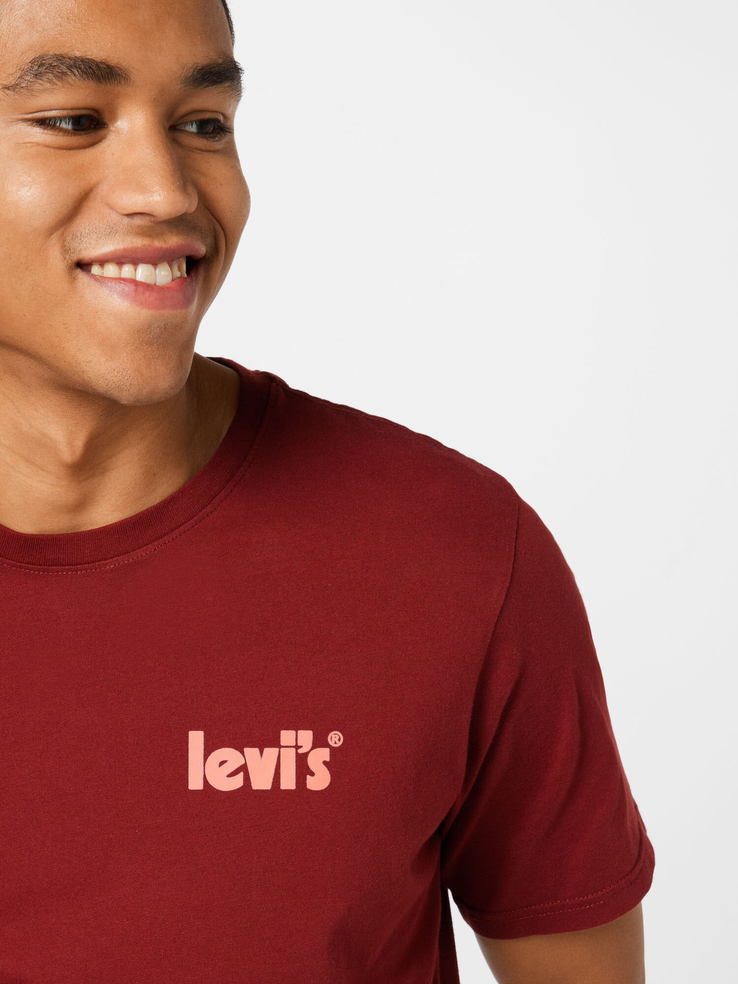 LEVI'S Tricou corai / roşu închis - Pled.ro