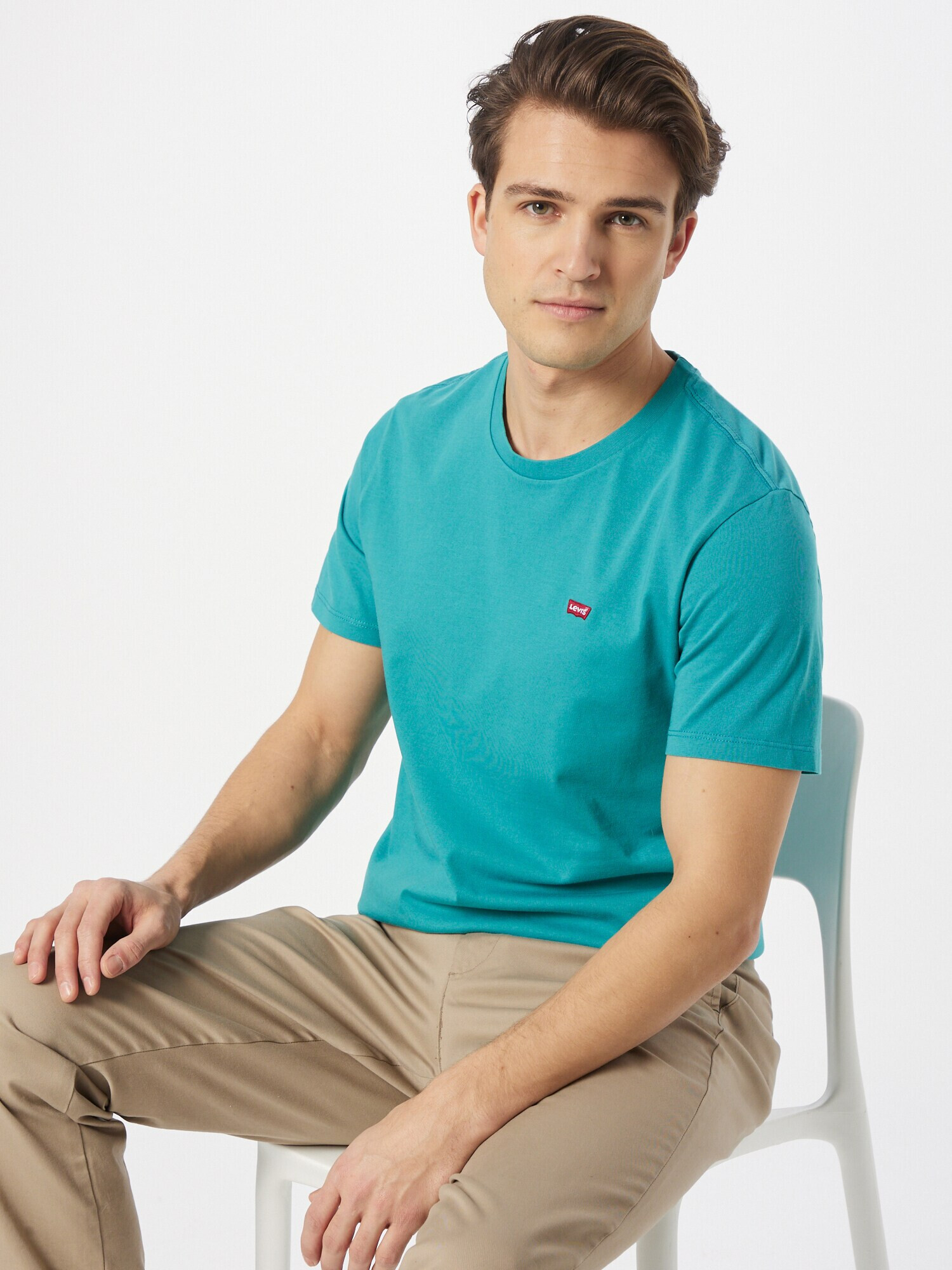 LEVI'S Tricou cyan - Pled.ro