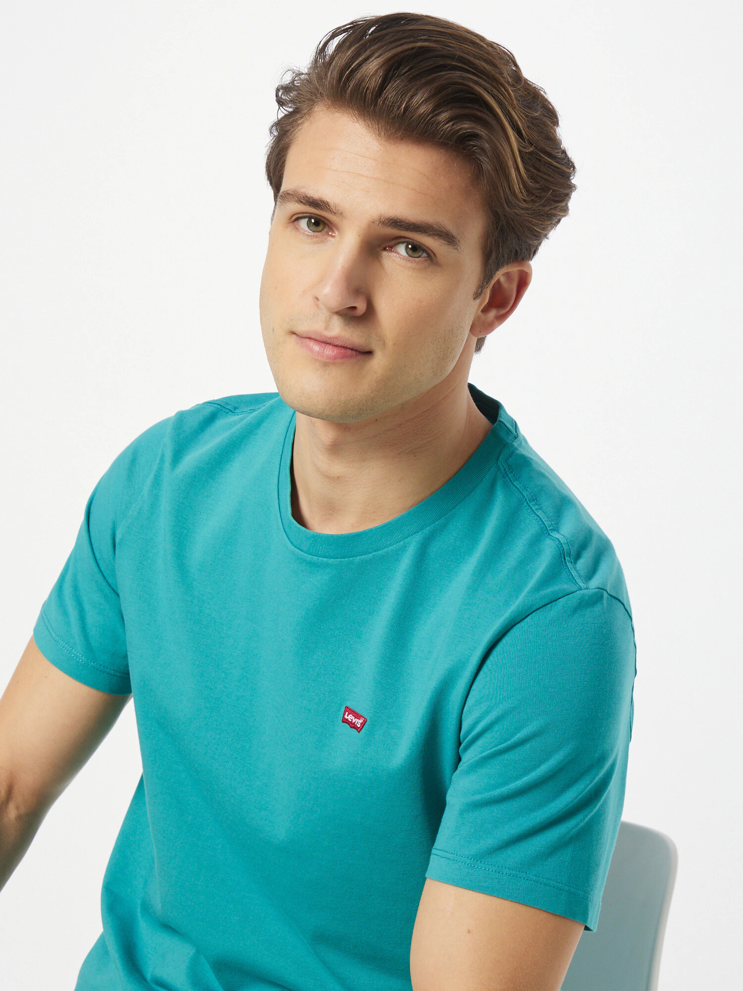 LEVI'S Tricou cyan - Pled.ro