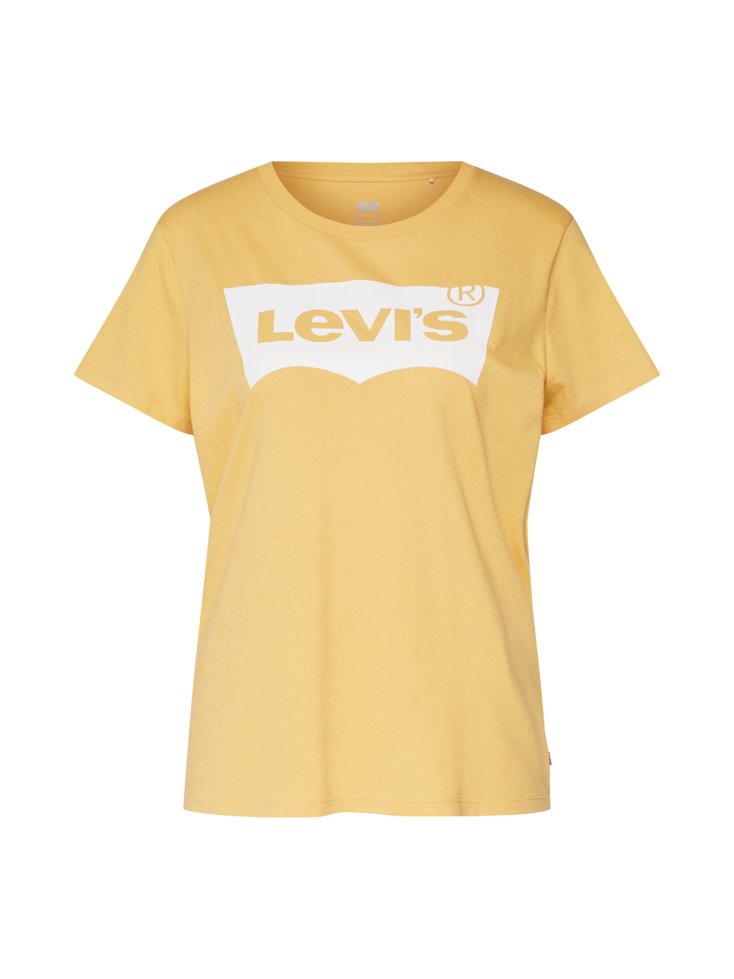 LEVI'S Tricou galben / alb - Pled.ro