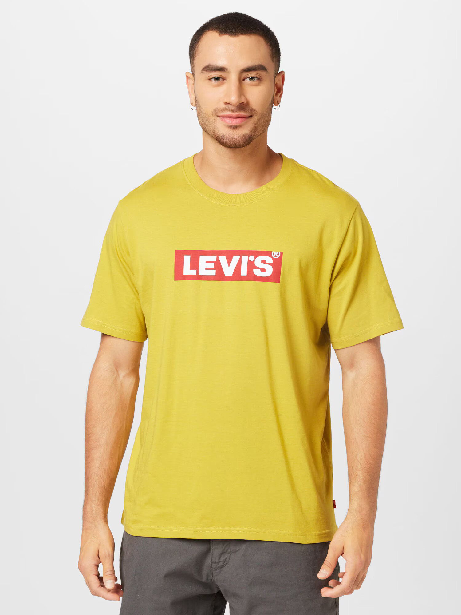 LEVI'S Tricou galben citron / roșu / alb - Pled.ro