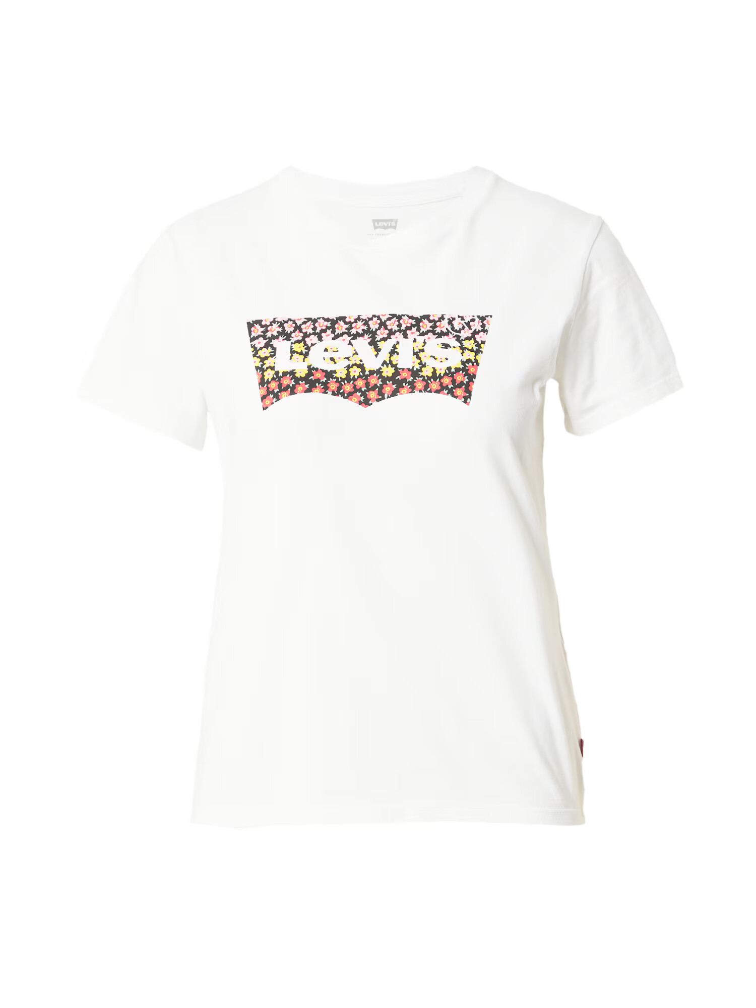 LEVI'S Tricou 'The Perfect' galben / roz / negru / alb - Pled.ro