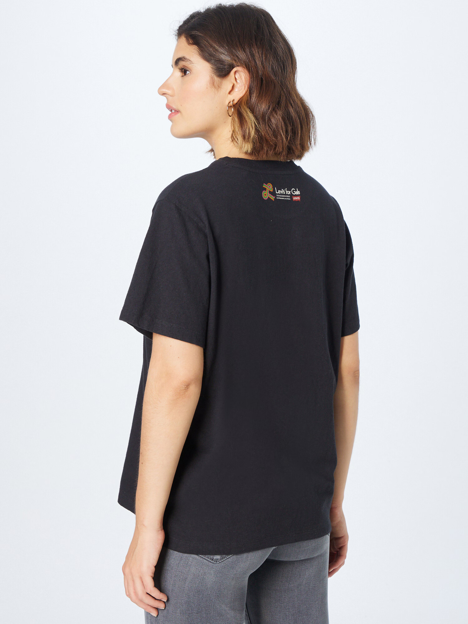 LEVI'S Tricou 'GRAPHIC JET TEE MULTI-COLOR' portocaliu / roz / negru / alb - Pled.ro