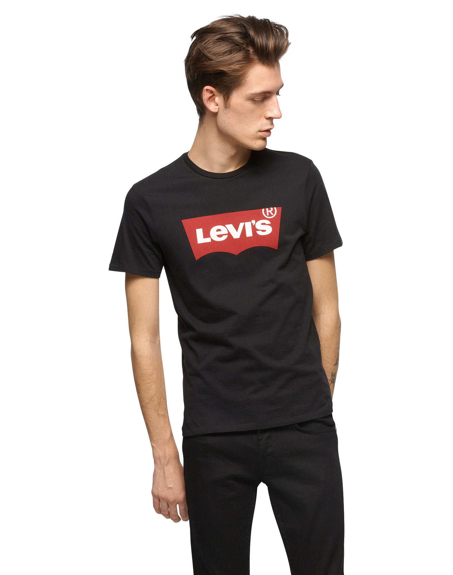 LEVI'S ® Tricou roșu / negru - Pled.ro