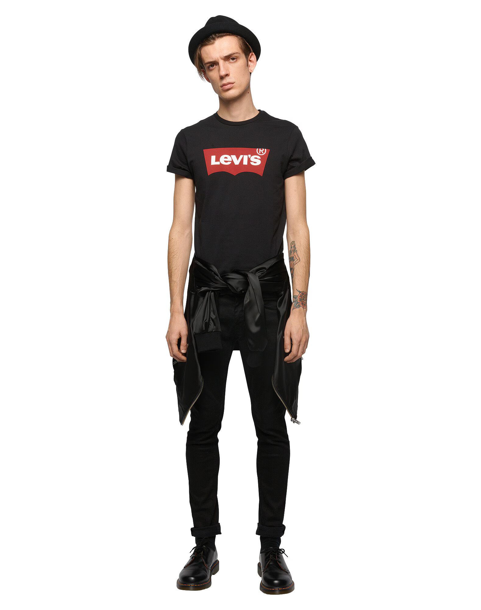 LEVI'S ® Tricou roșu / negru - Pled.ro