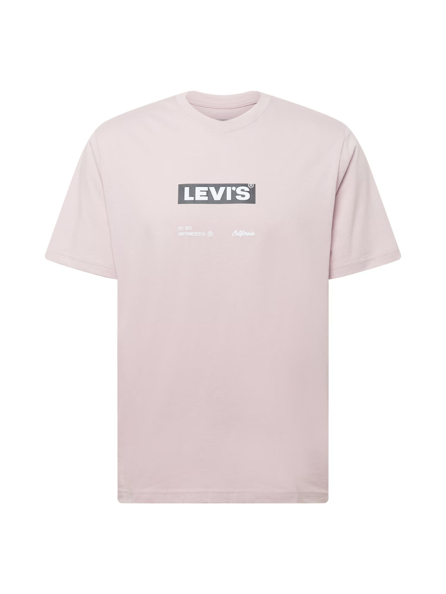 LEVI'S Tricou gri amestecat / mov pastel - Pled.ro