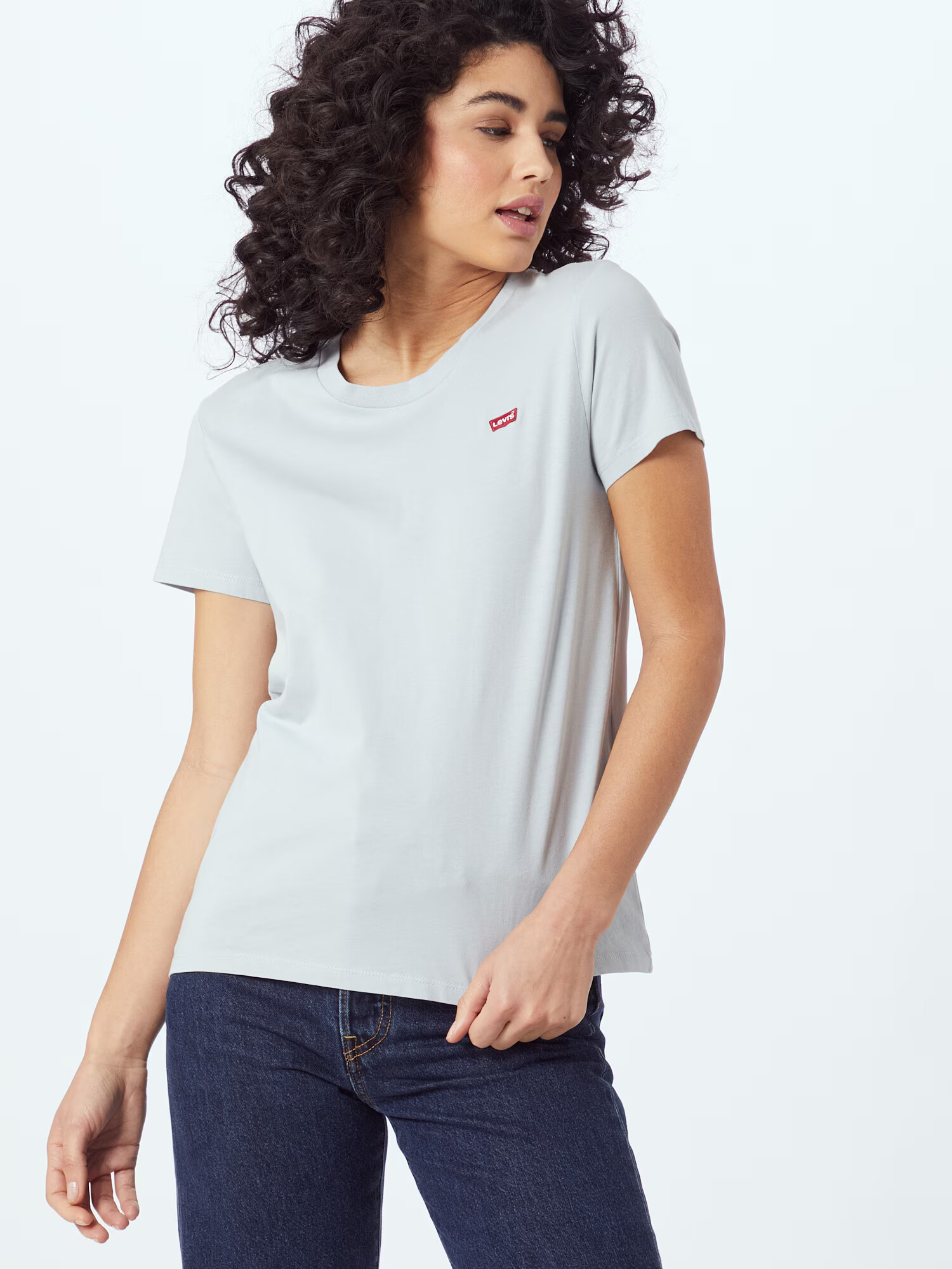 LEVI'S Tricou 'PERFECT TEE GREYS' gri deschis - Pled.ro