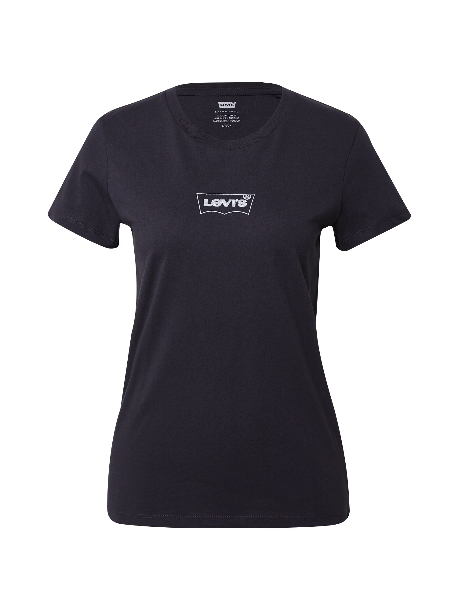 LEVI'S Tricou 'The Perfect' gri deschis / negru - Pled.ro