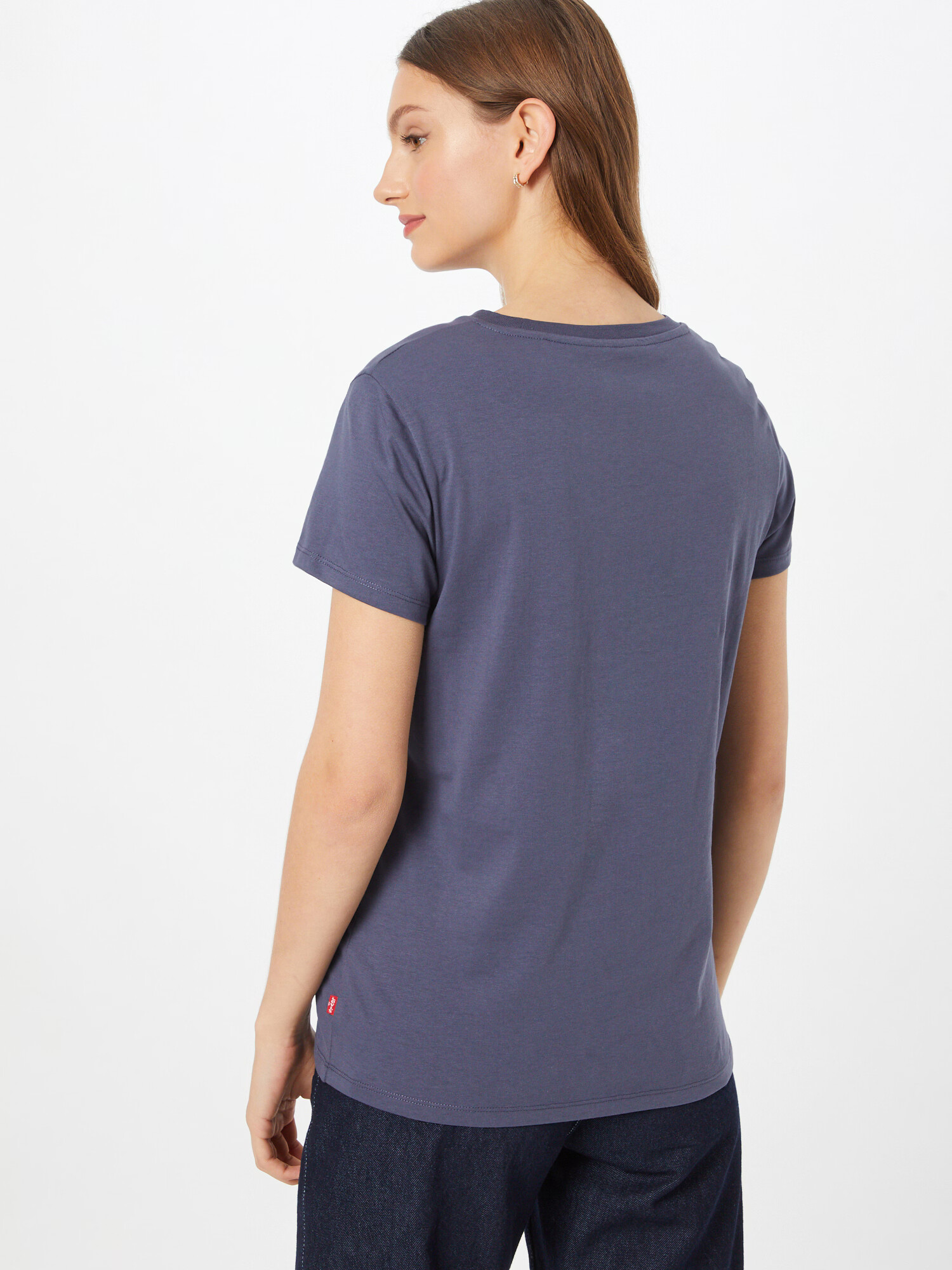 LEVI'S Tricou 'The Perfect' gri grafit / roșu - Pled.ro