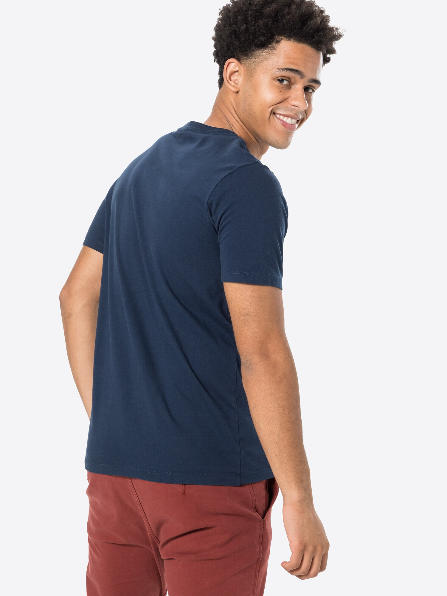 LEVI'S ® Tricou bleumarin / alb - Pled.ro