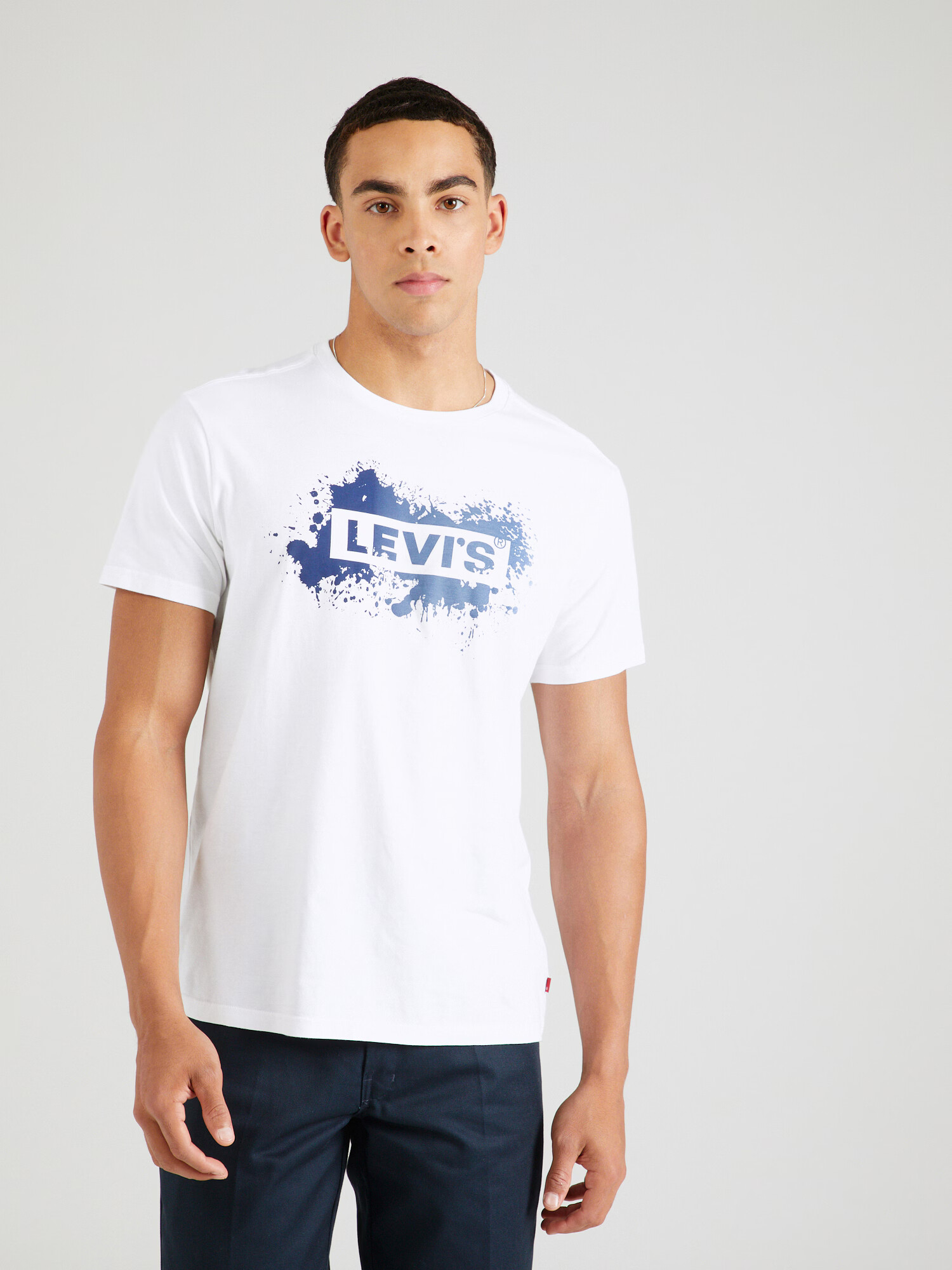 LEVI'S ® Tricou indigo / alb - Pled.ro