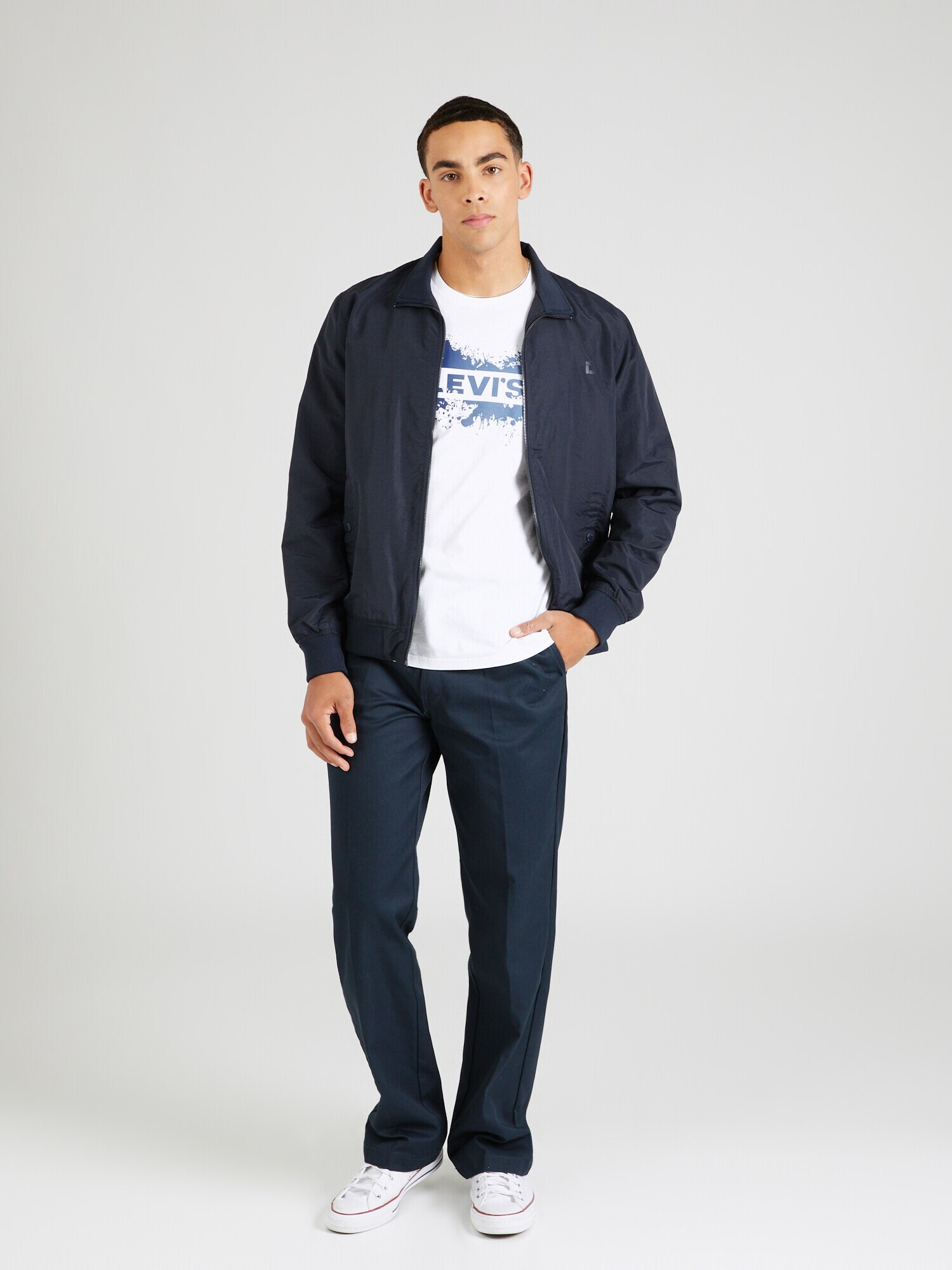 LEVI'S ® Tricou indigo / alb - Pled.ro