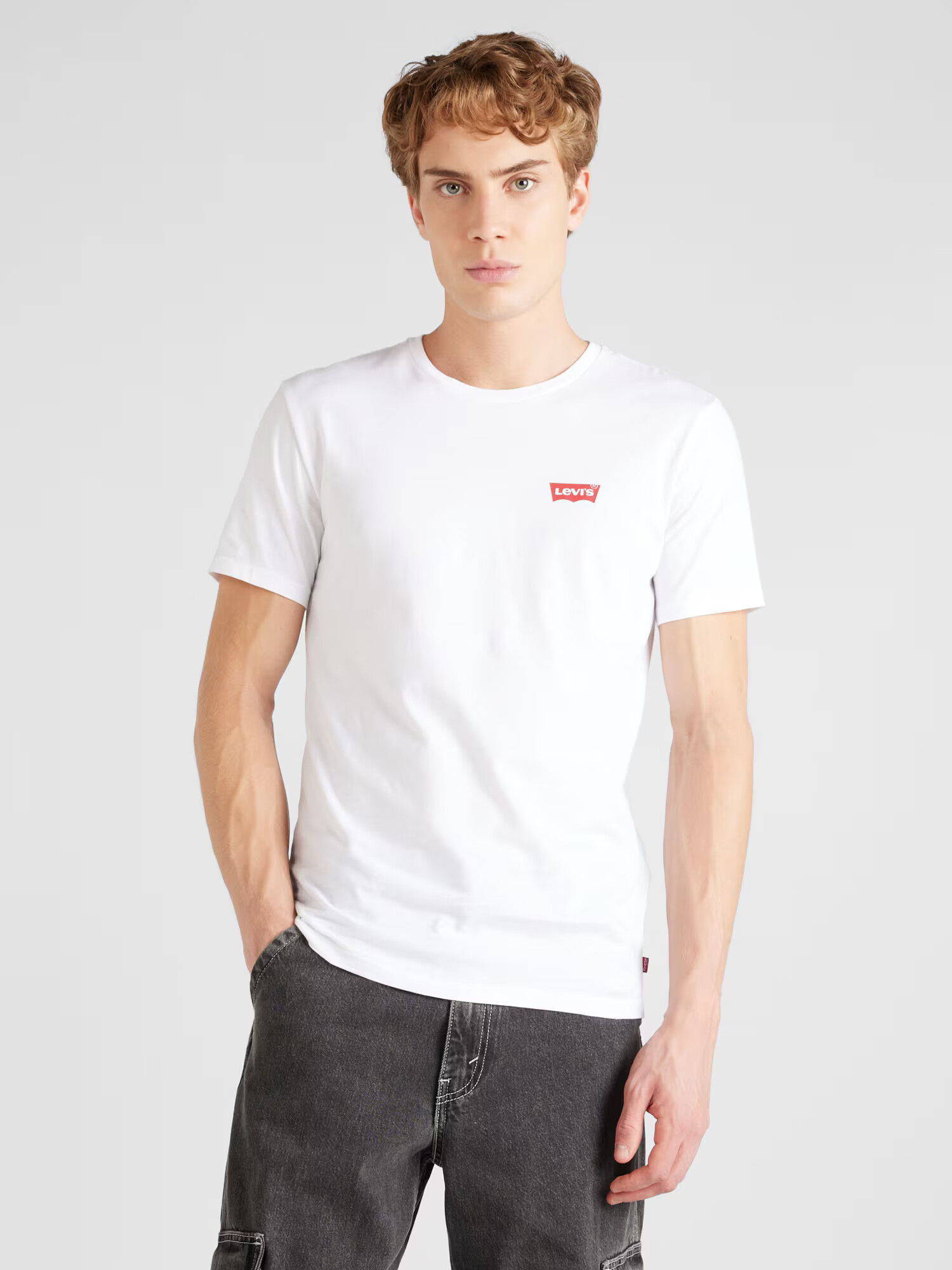 LEVI'S Tricou indigo / roșu / alb - Pled.ro