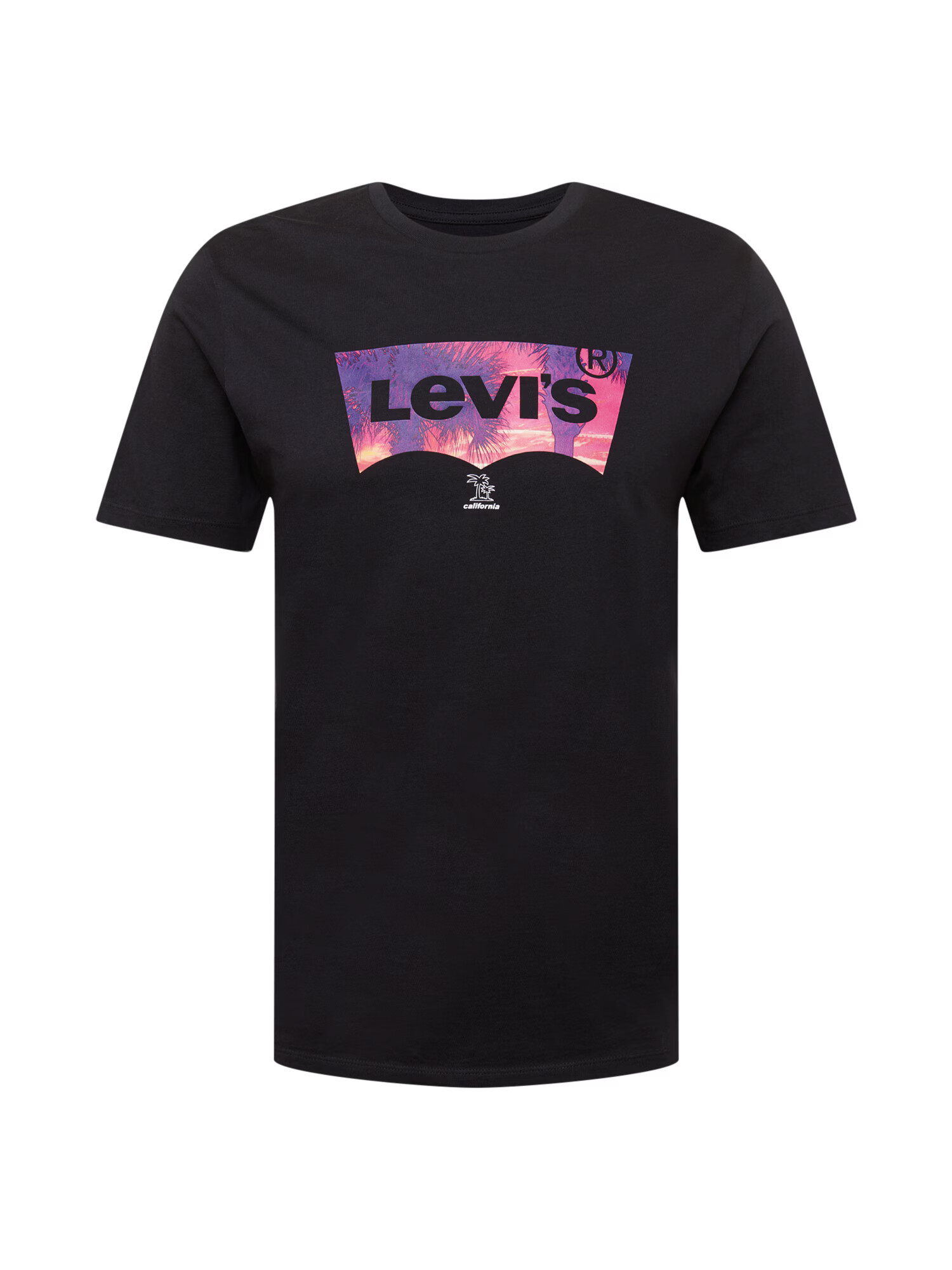 LEVI'S Tricou lila / roz / negru / alb - Pled.ro