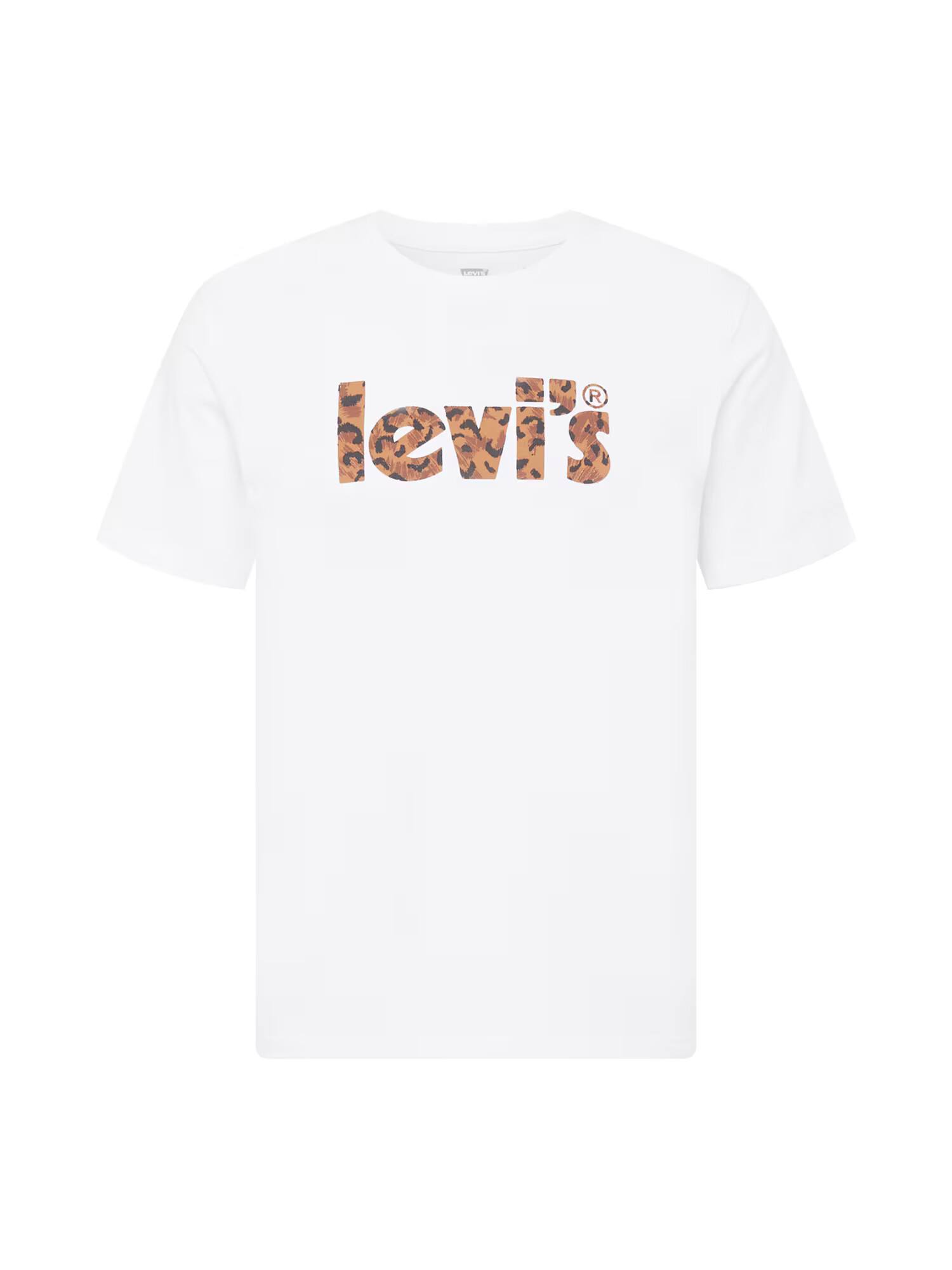 LEVI'S Tricou 'LSE_GRAPHIC CREWNECK TE NEUTRALS' maro / maro caramel / negru / alb - Pled.ro