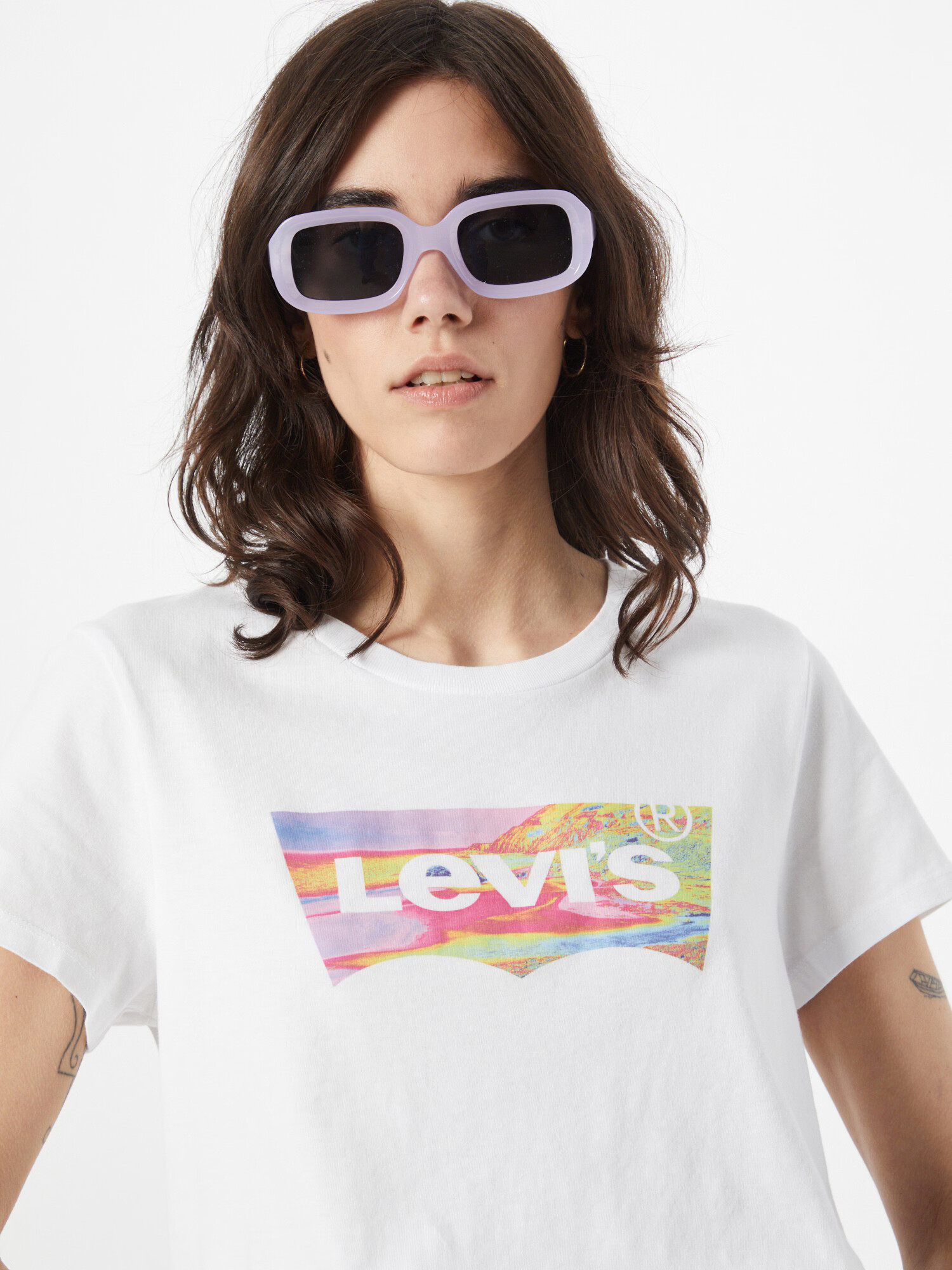 LEVI'S Tricou mai multe culori / alb - Pled.ro