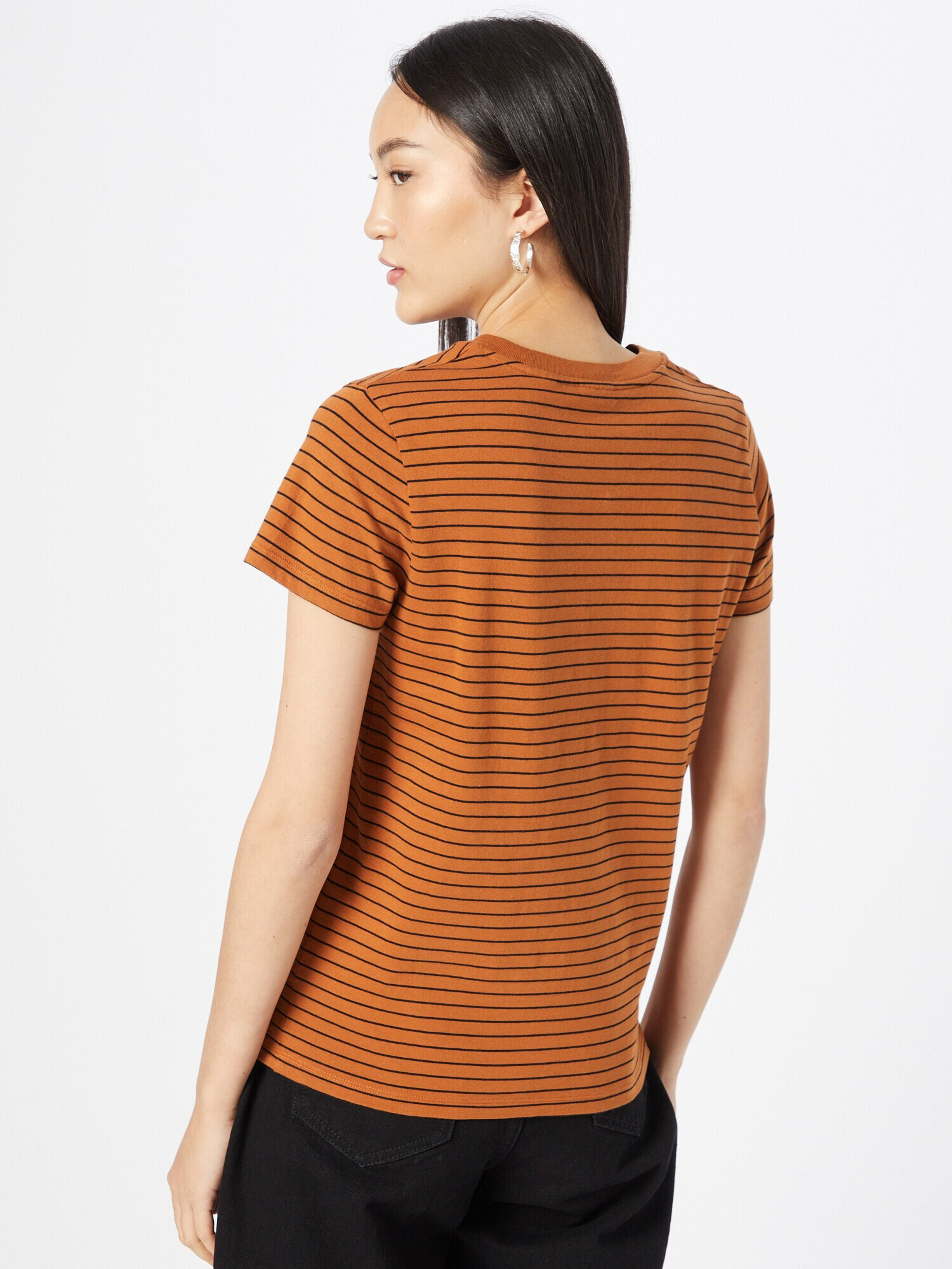 LEVI'S Tricou maro caramel / roșu / negru / alb - Pled.ro