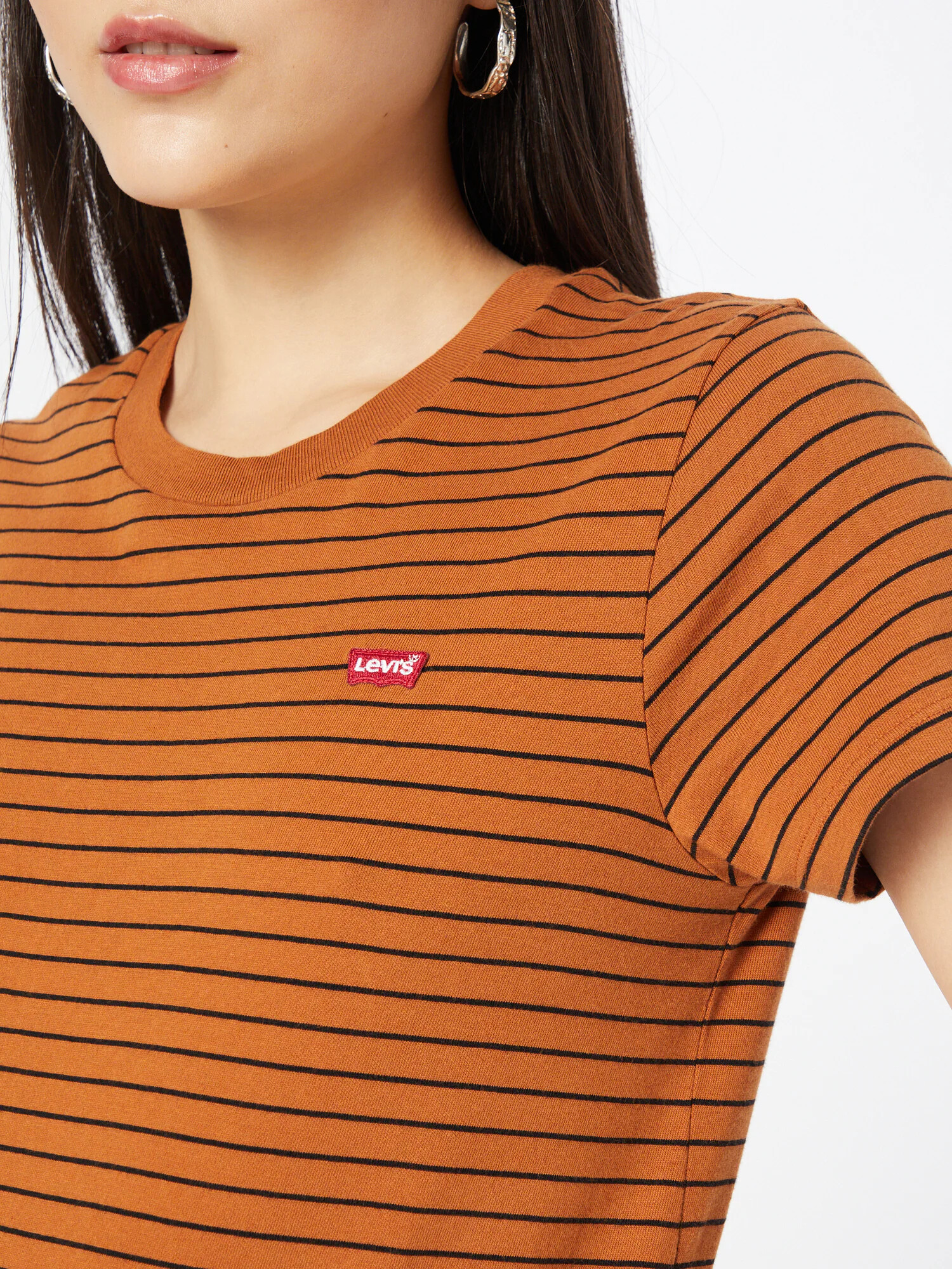 LEVI'S Tricou maro caramel / roșu / negru / alb - Pled.ro