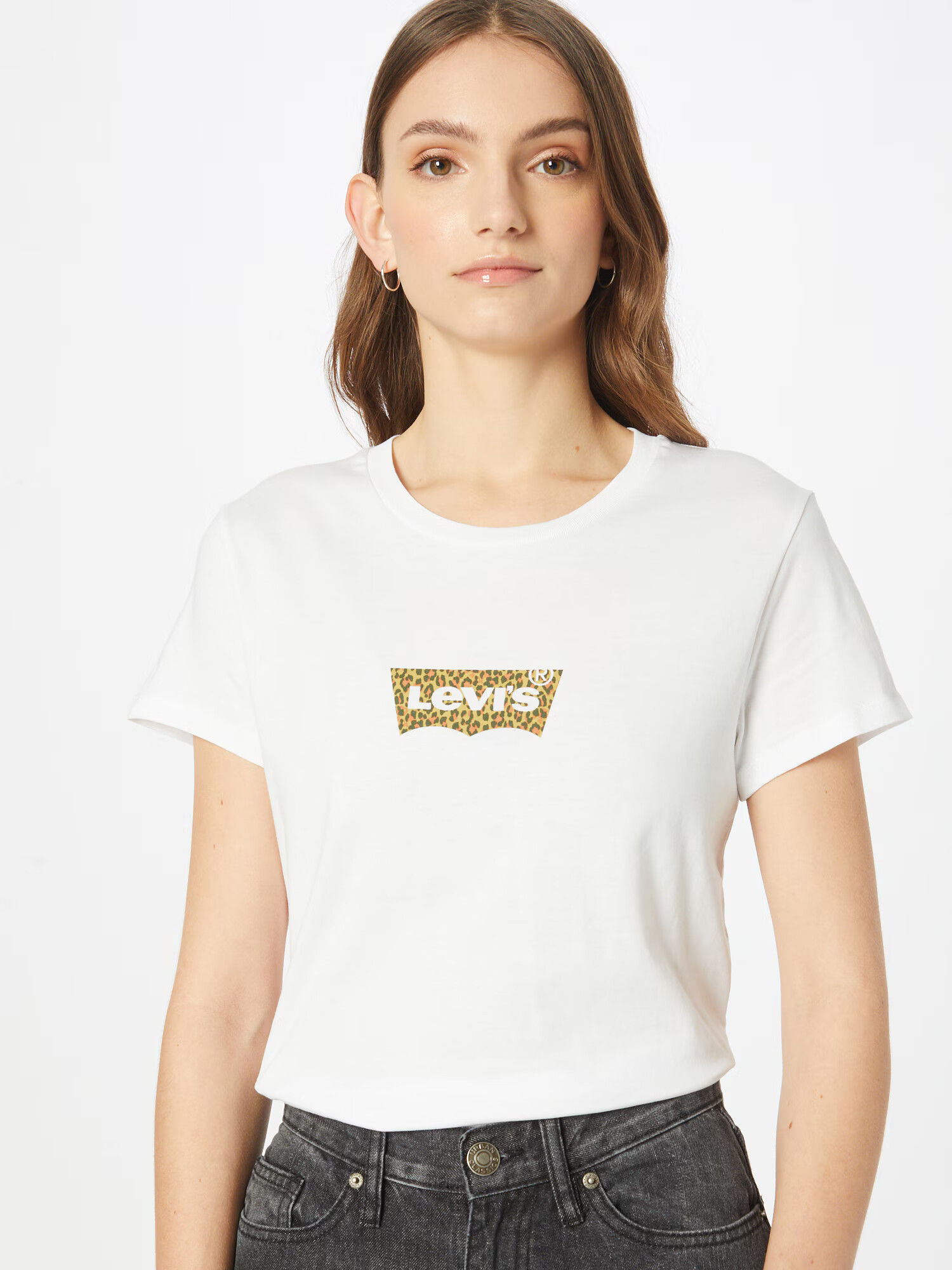 LEVI'S Tricou maro / maro deschis / alb - Pled.ro