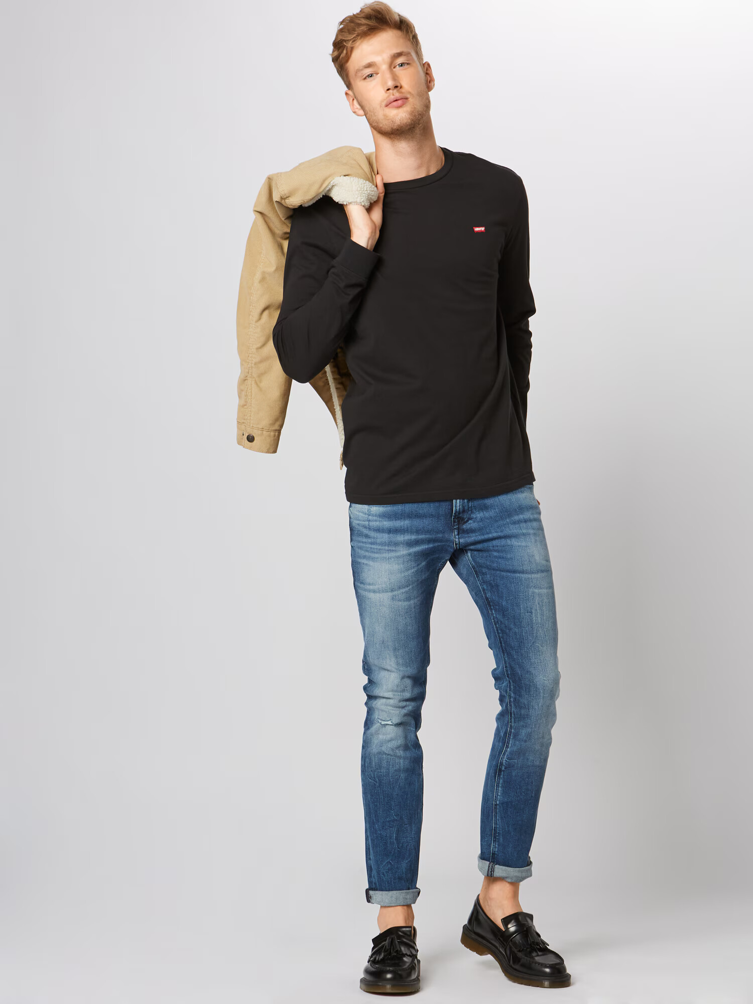 LEVI'S ® Tricou negru - Pled.ro