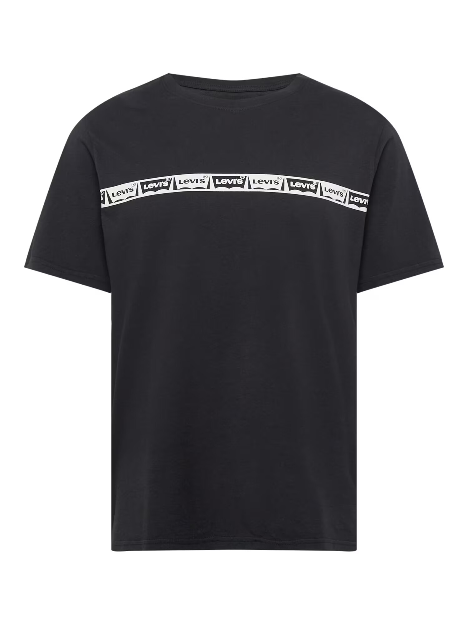 LEVI'S Tricou 'SS RELAXED FIT TEE BLACKS' negru / alb - Pled.ro