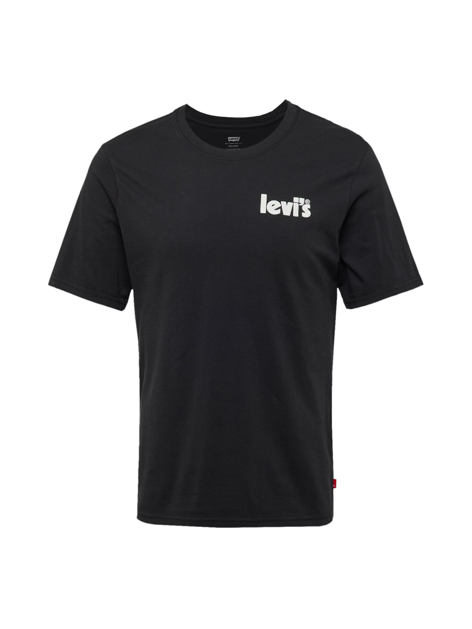 LEVI'S ® Tricou negru / alb - Pled.ro