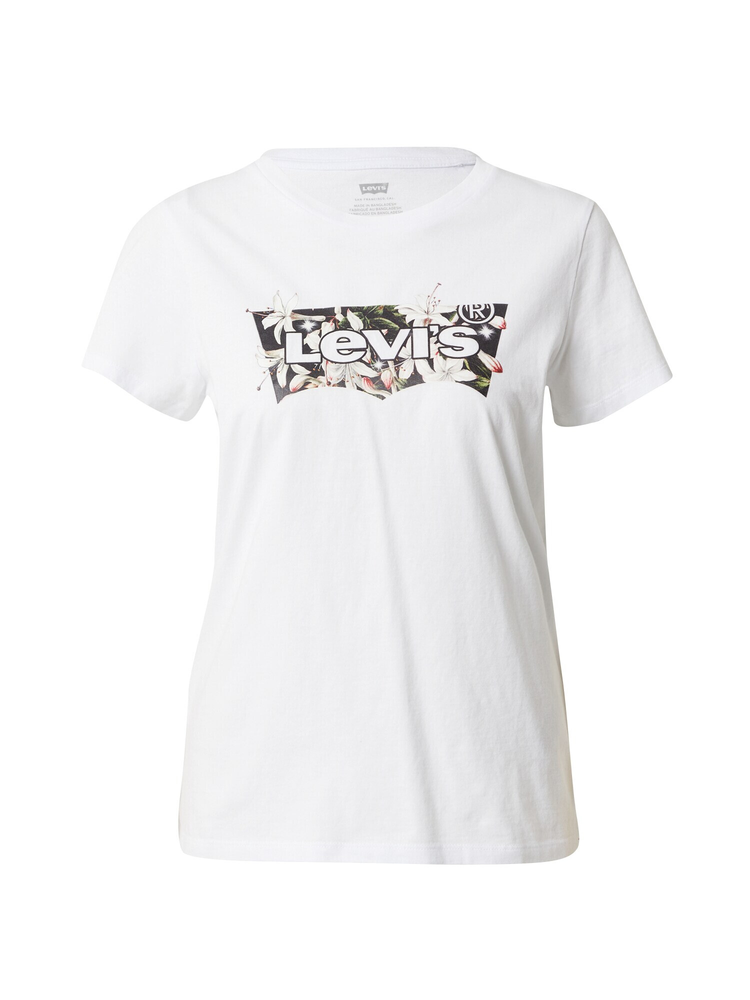 LEVI'S Tricou oliv / roz pitaya / negru / alb - Pled.ro