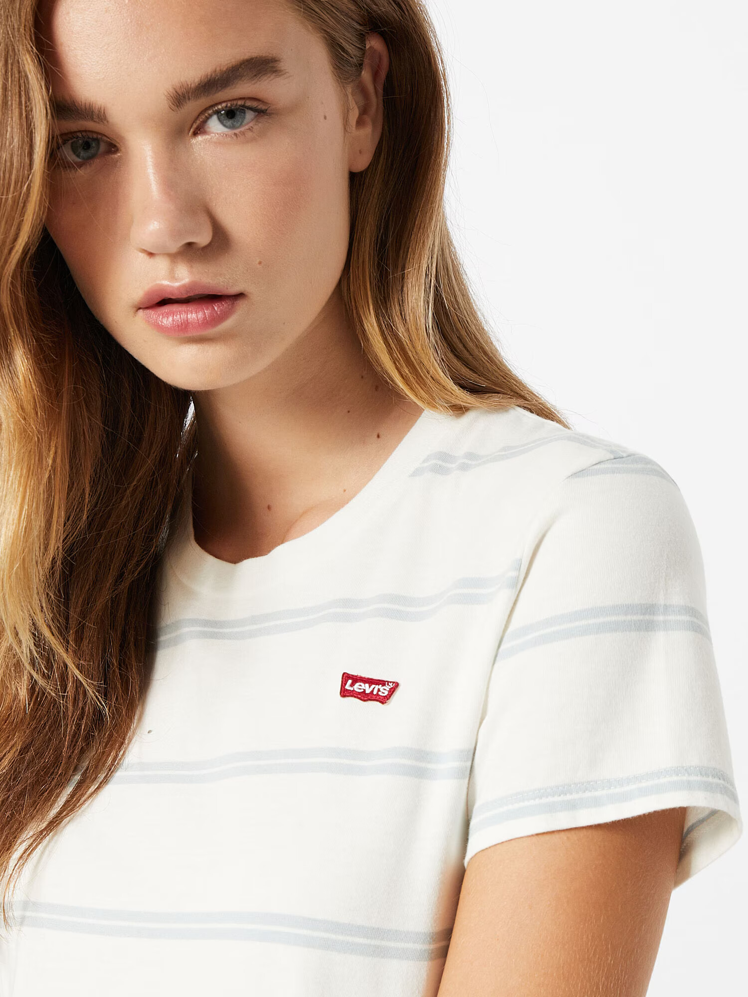 LEVI'S Tricou opal / roșu / alb - Pled.ro