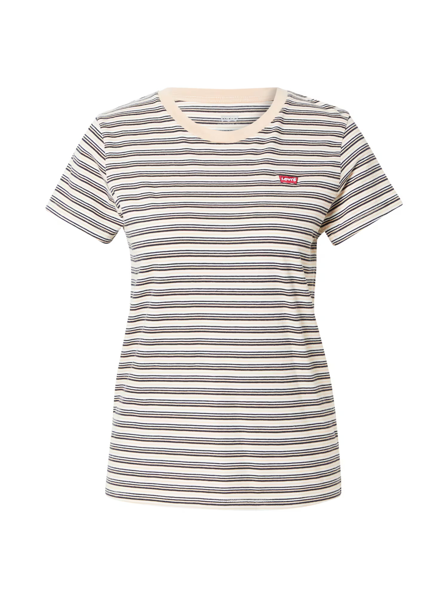 LEVI'S Tricou 'PERFECT' bej / albastru / albastru închis / alb - Pled.ro