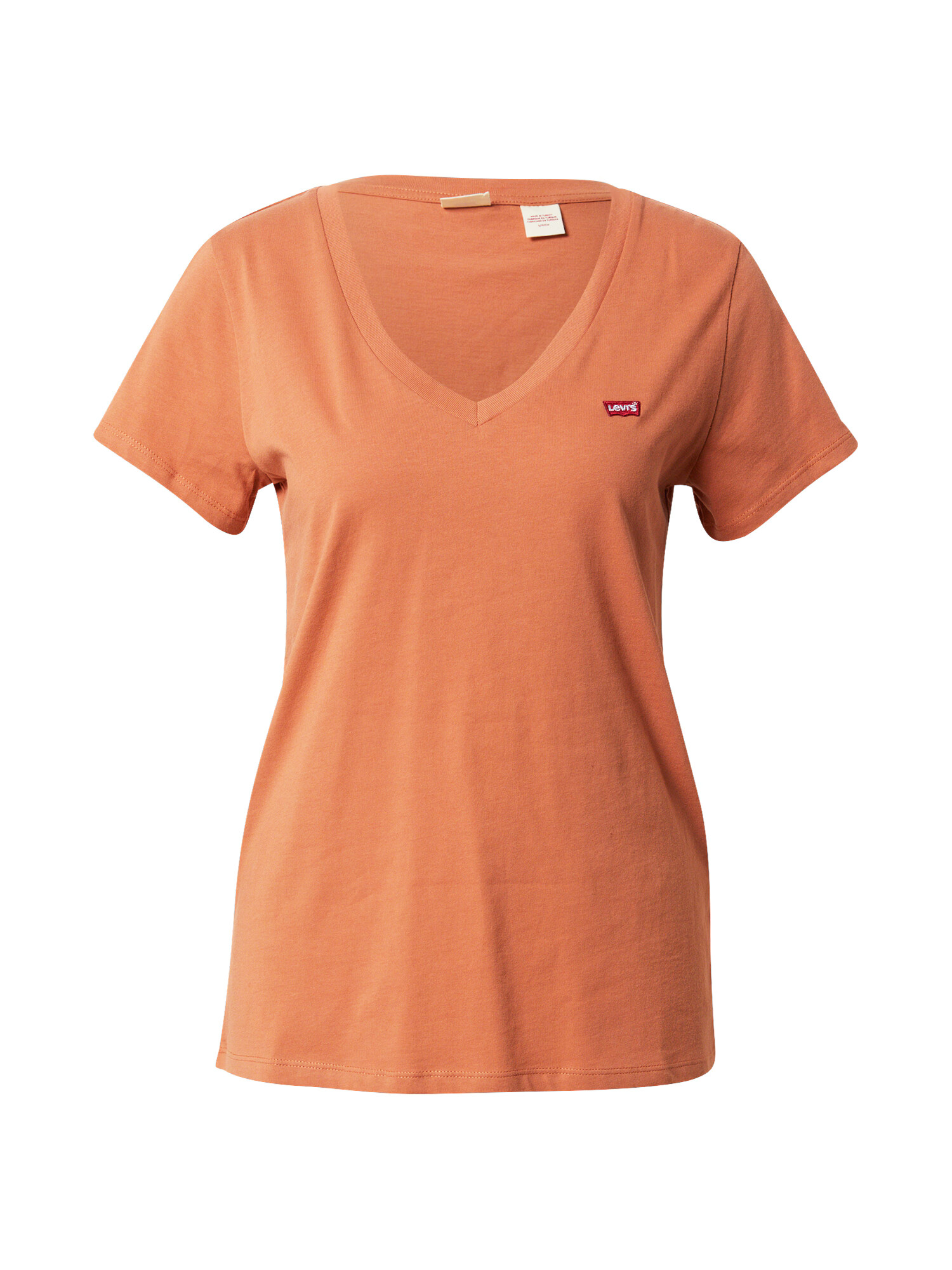 LEVI'S Tricou 'LSE_PERFECT VNECK NEUTRALS' portocaliu - Pled.ro