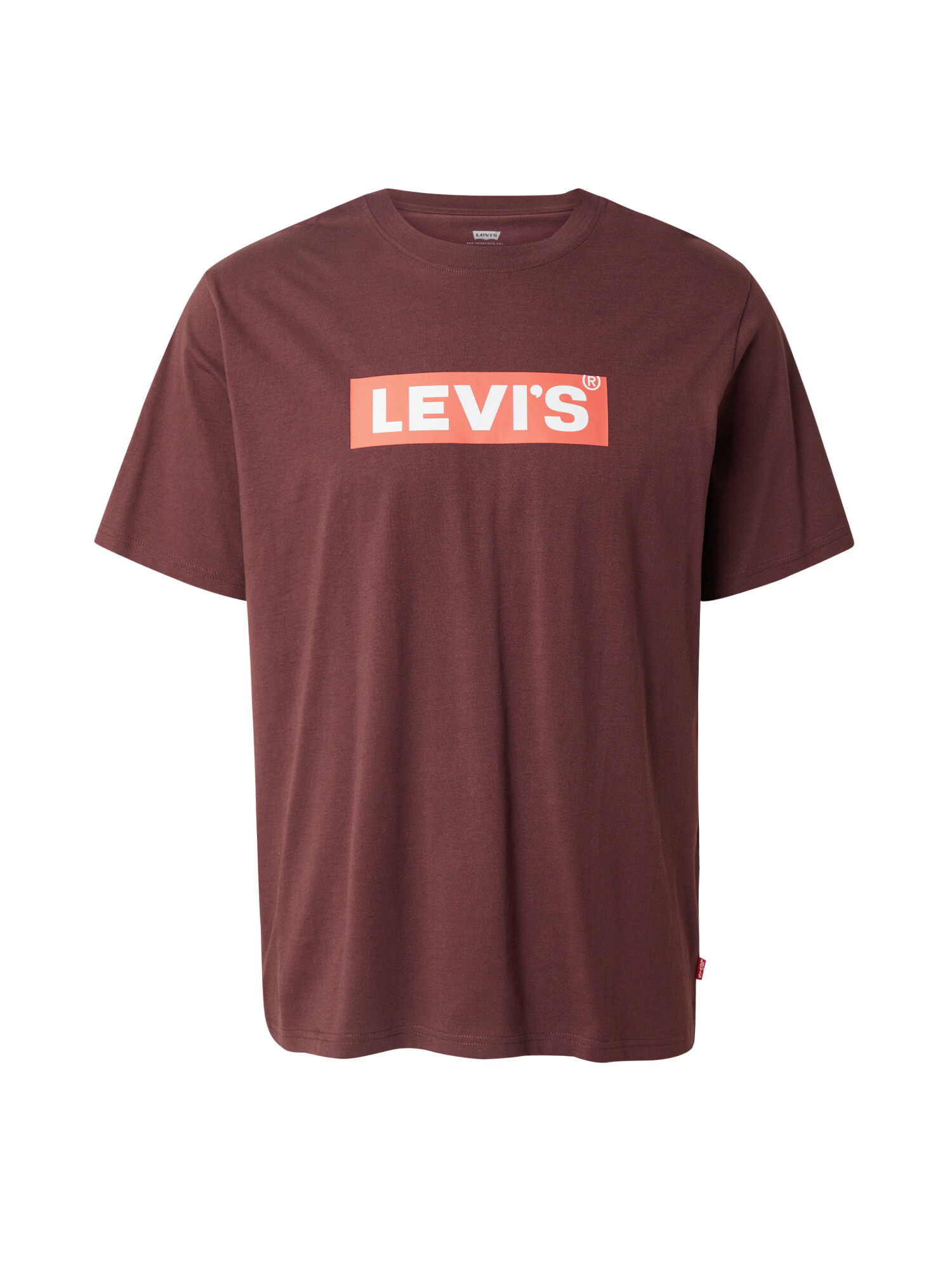 LEVI'S ® Tricou portocaliu / roșu burgundy / alb - Pled.ro