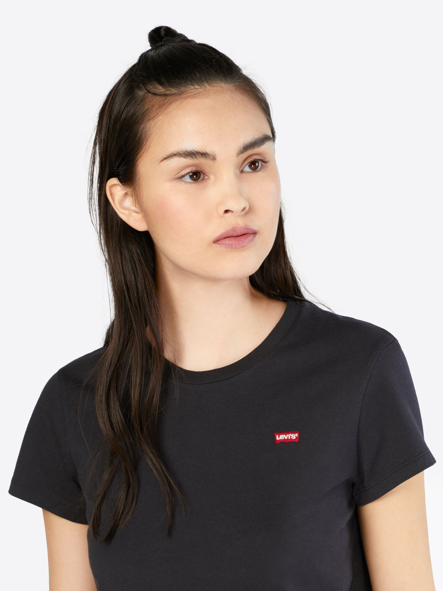 LEVI'S ® Tricou roși aprins / negru / alb - Pled.ro