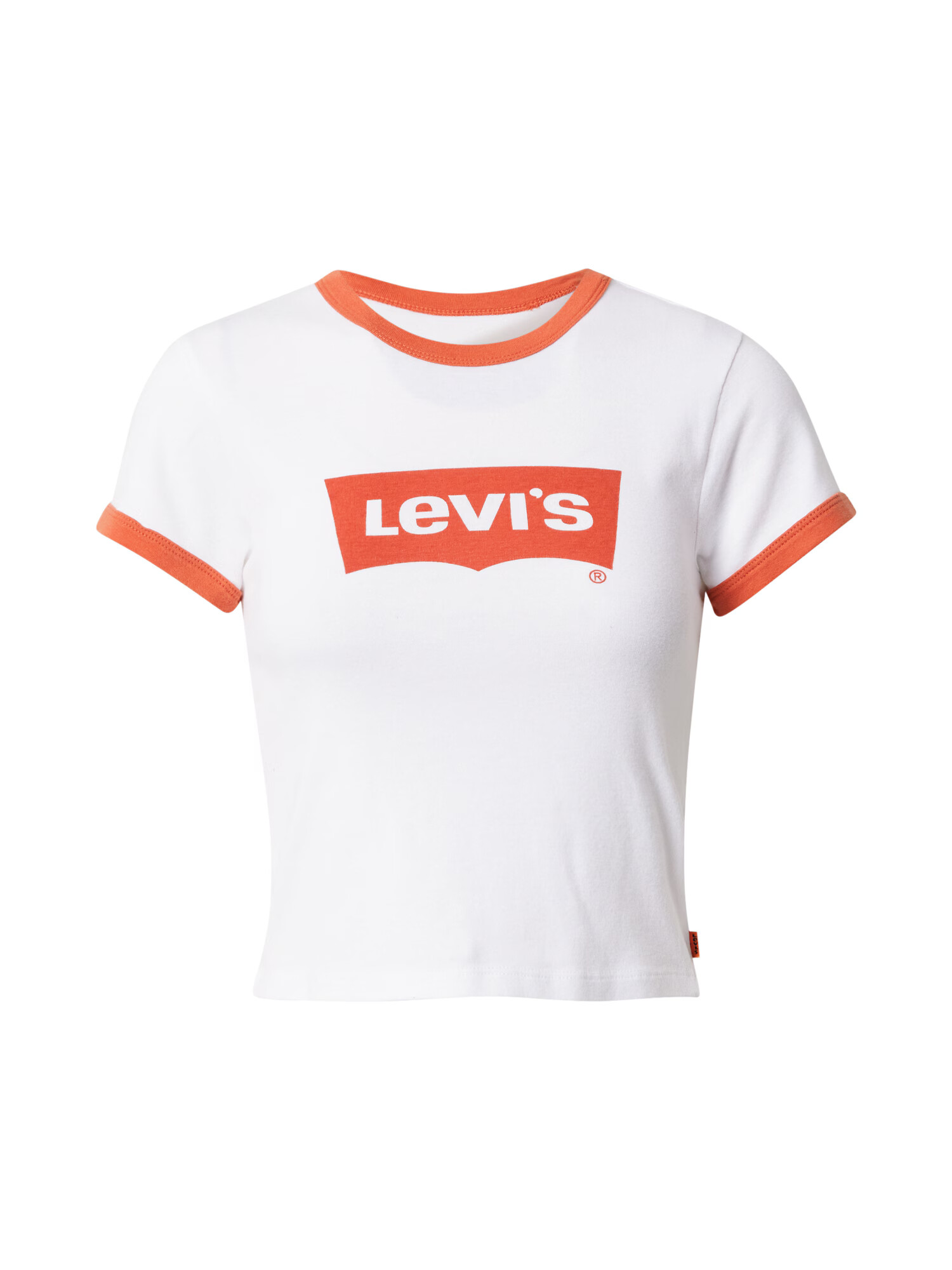 LEVI'S Tricou 'Perfect Tee' roșu / roșu pastel / alb - Pled.ro