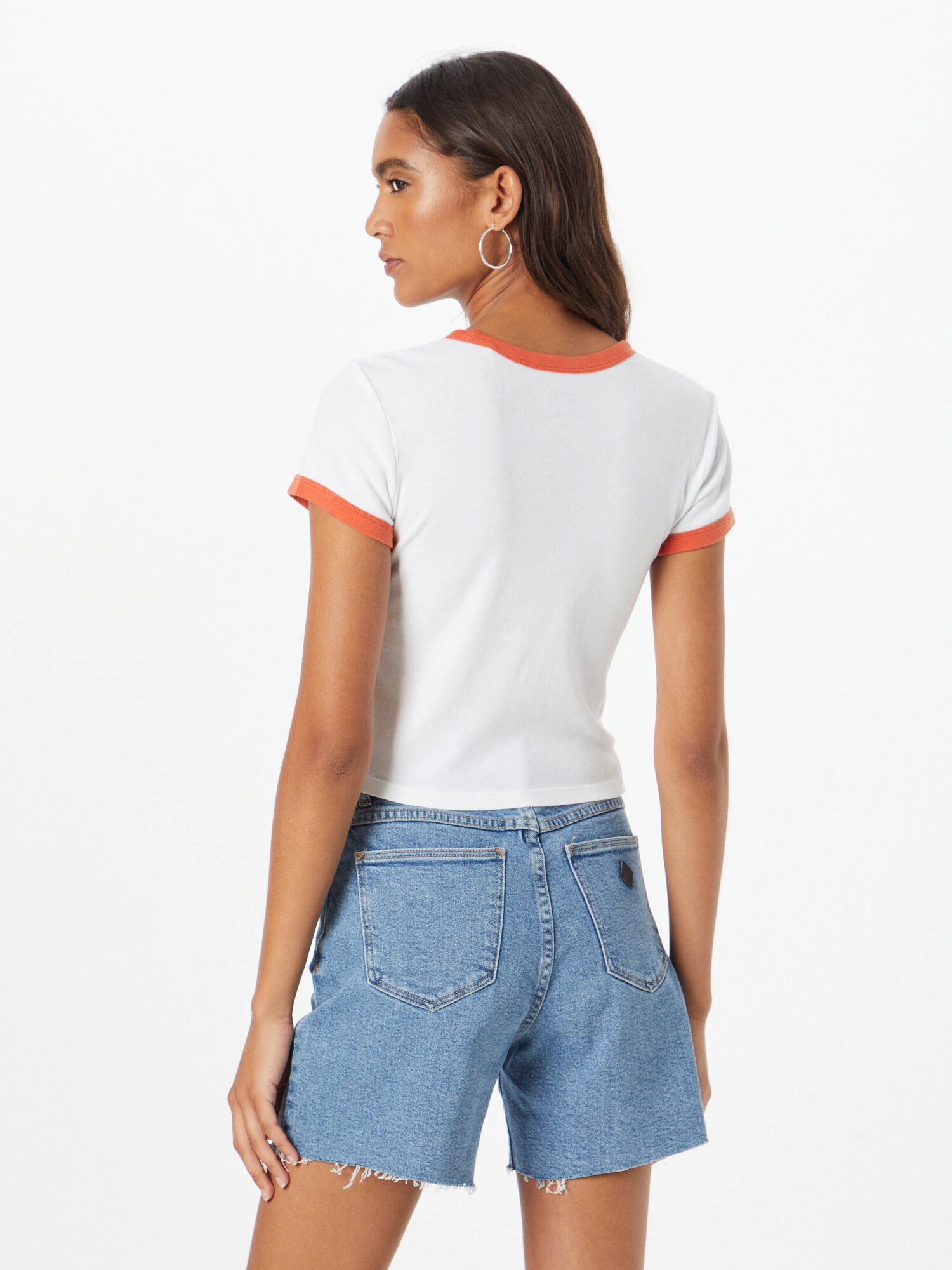 LEVI'S Tricou 'Perfect Tee' roșu / roșu pastel / alb - Pled.ro