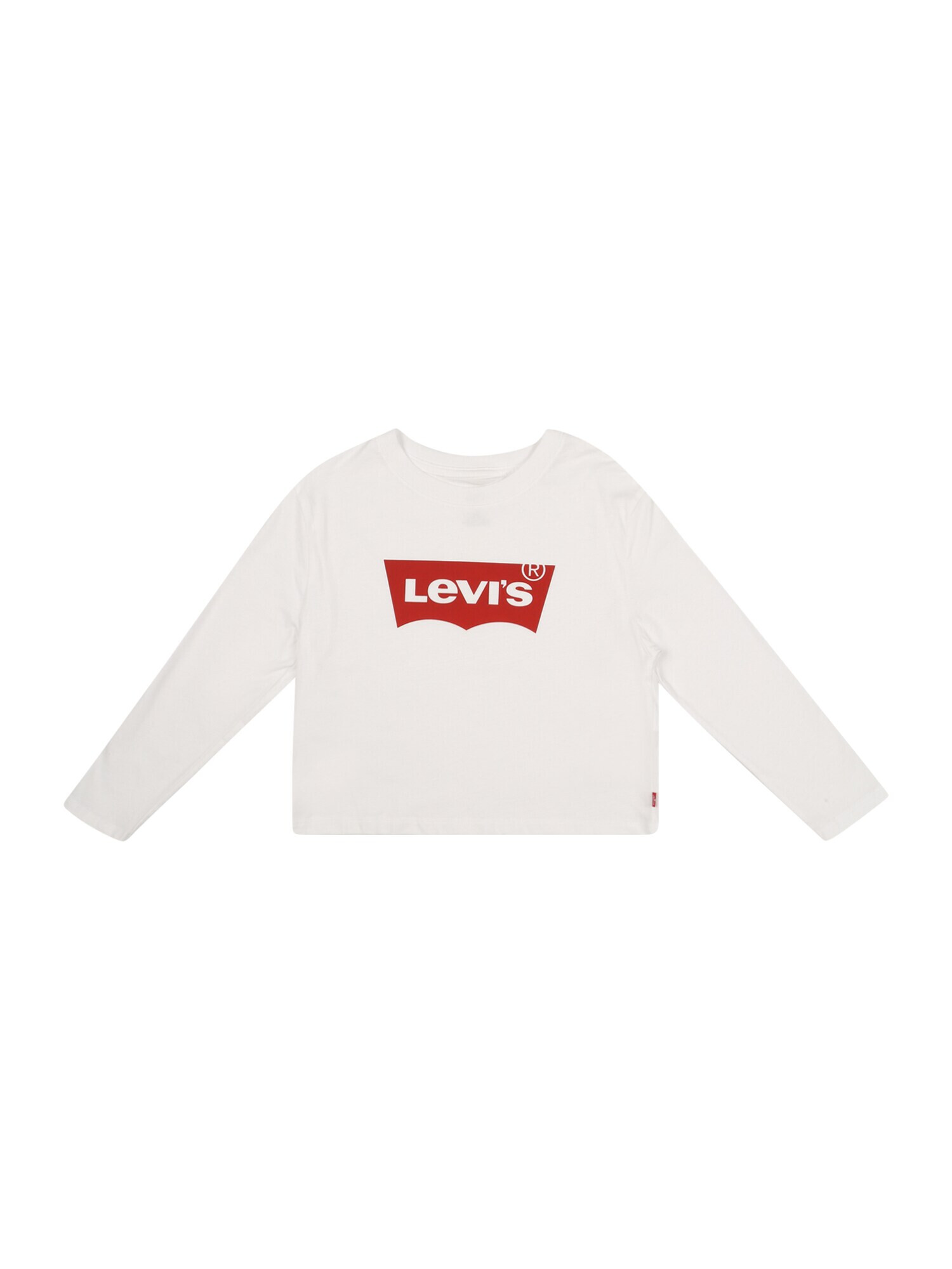 LEVI'S Tricou 'The Perfect' roșu / alb - Pled.ro