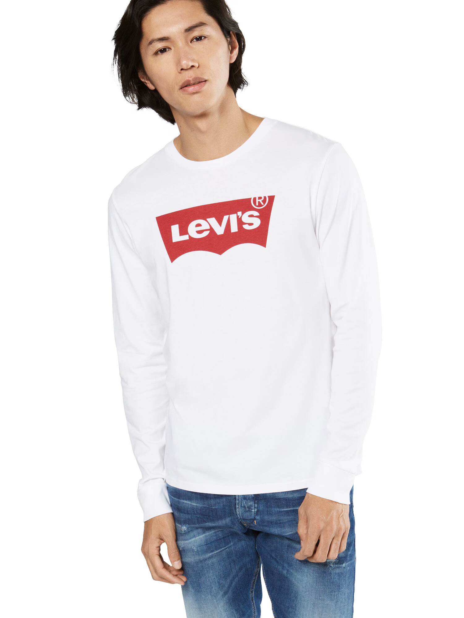 LEVI'S ® Tricou roșu / alb - Pled.ro