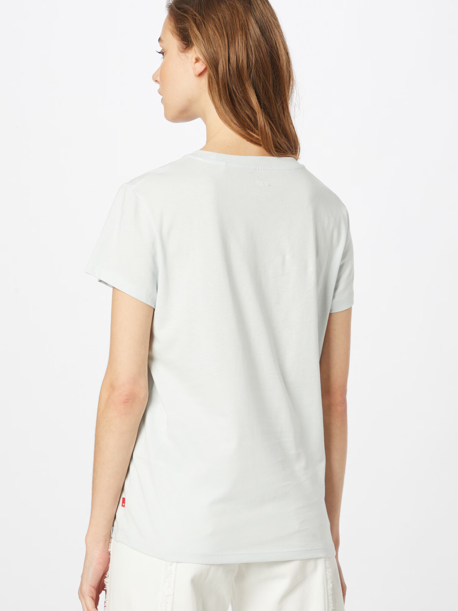 LEVI'S Tricou 'The Perfect' roșu / alb - Pled.ro