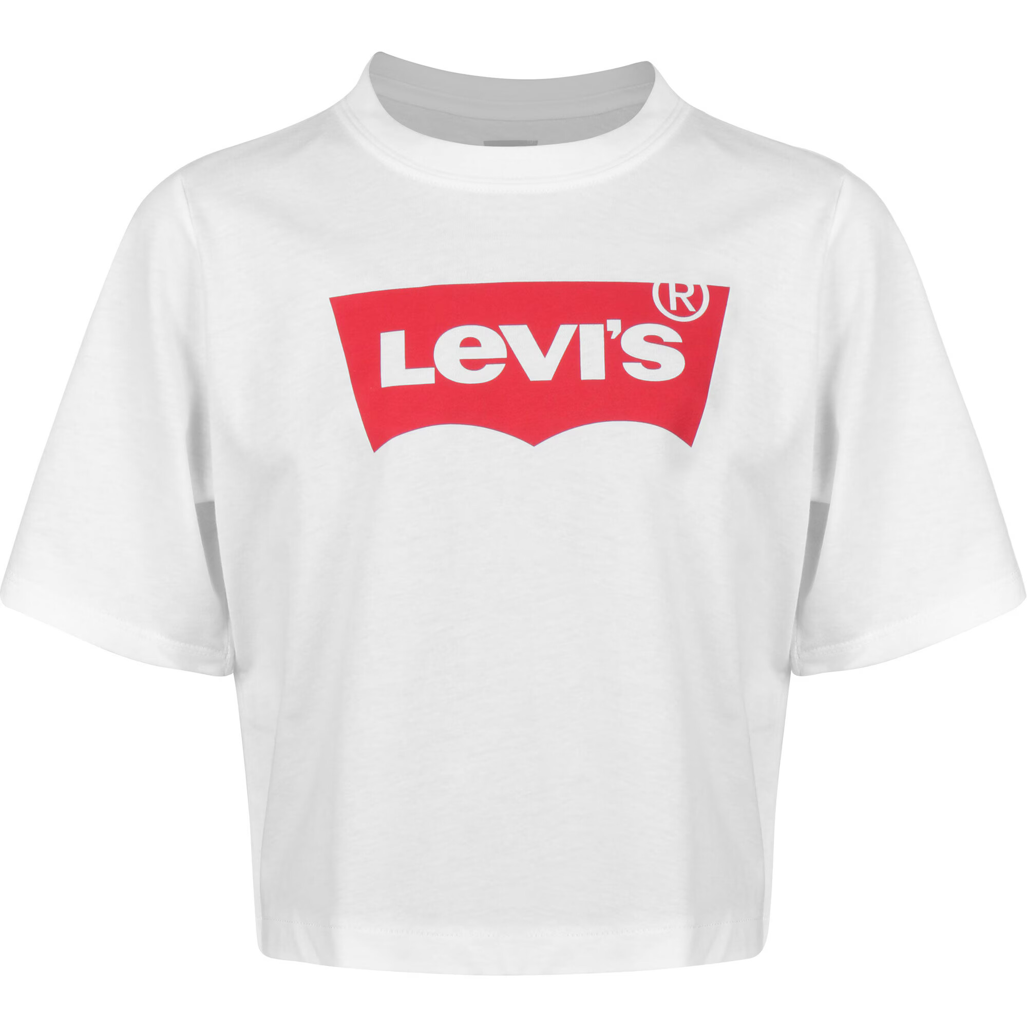 LEVI'S Tricou roșu / alb - Pled.ro