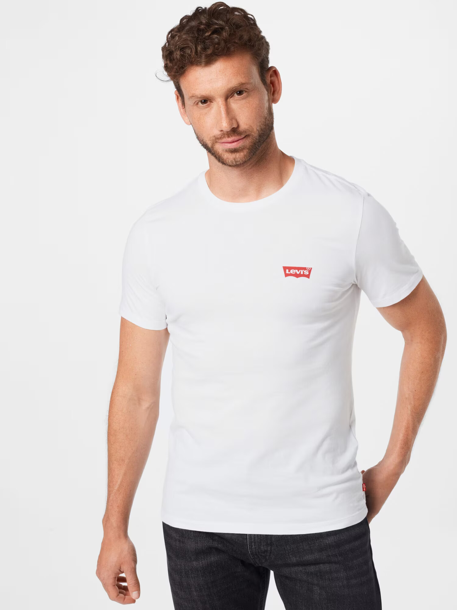 LEVI'S ® Tricou roșu / alb - Pled.ro