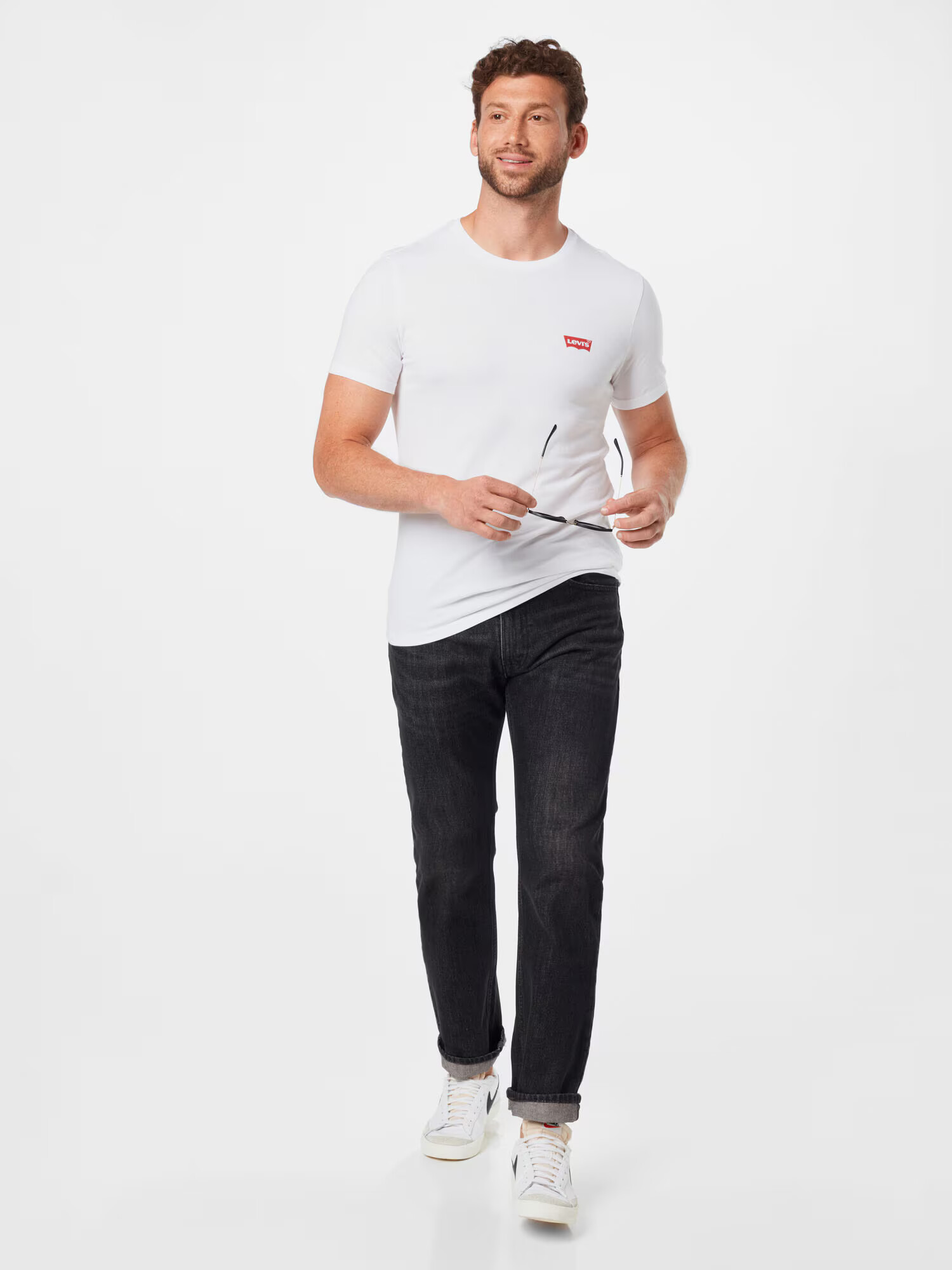 LEVI'S ® Tricou roșu / alb - Pled.ro