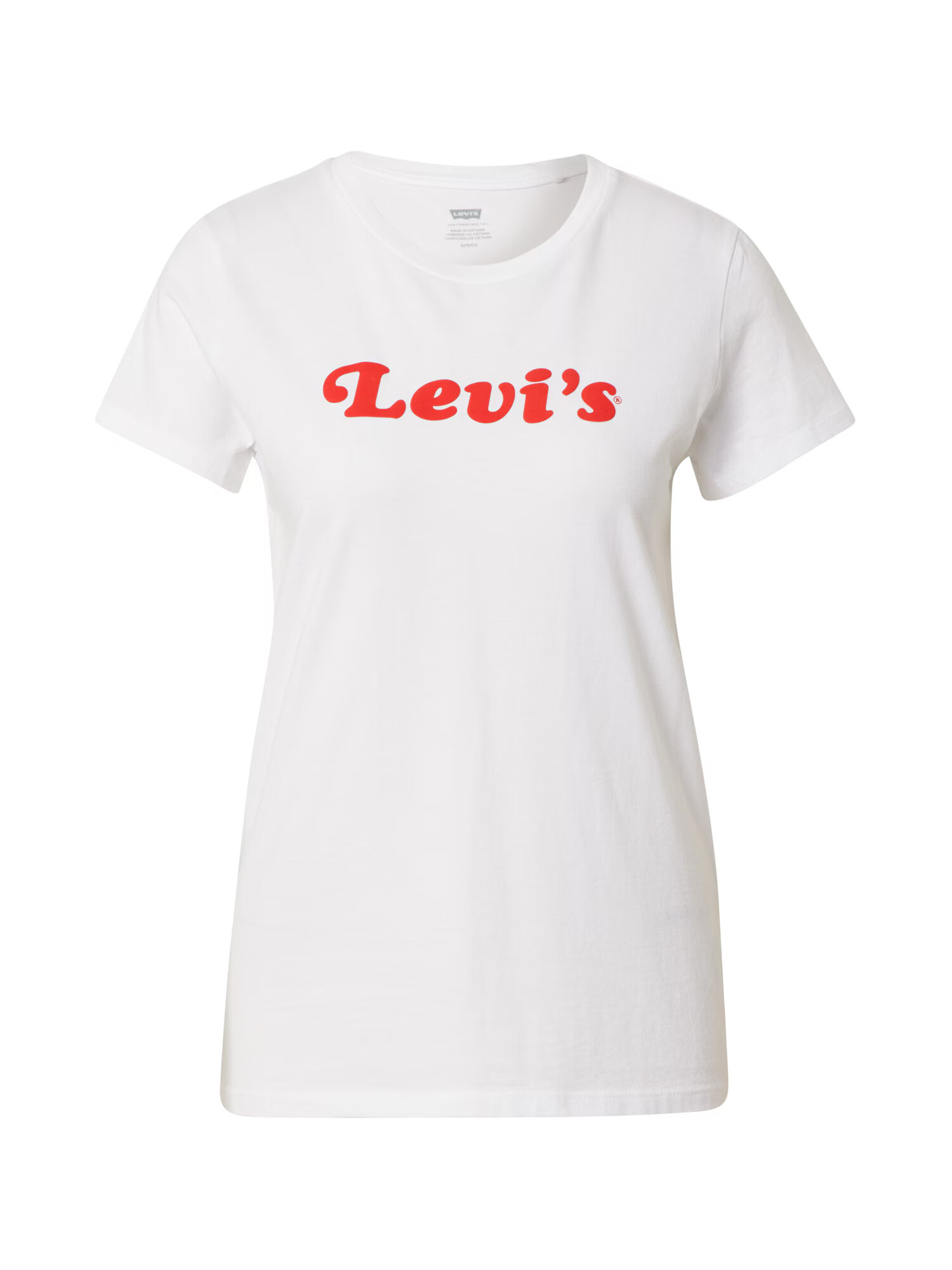 LEVI'S Tricou roșu deschis / alb - Pled.ro