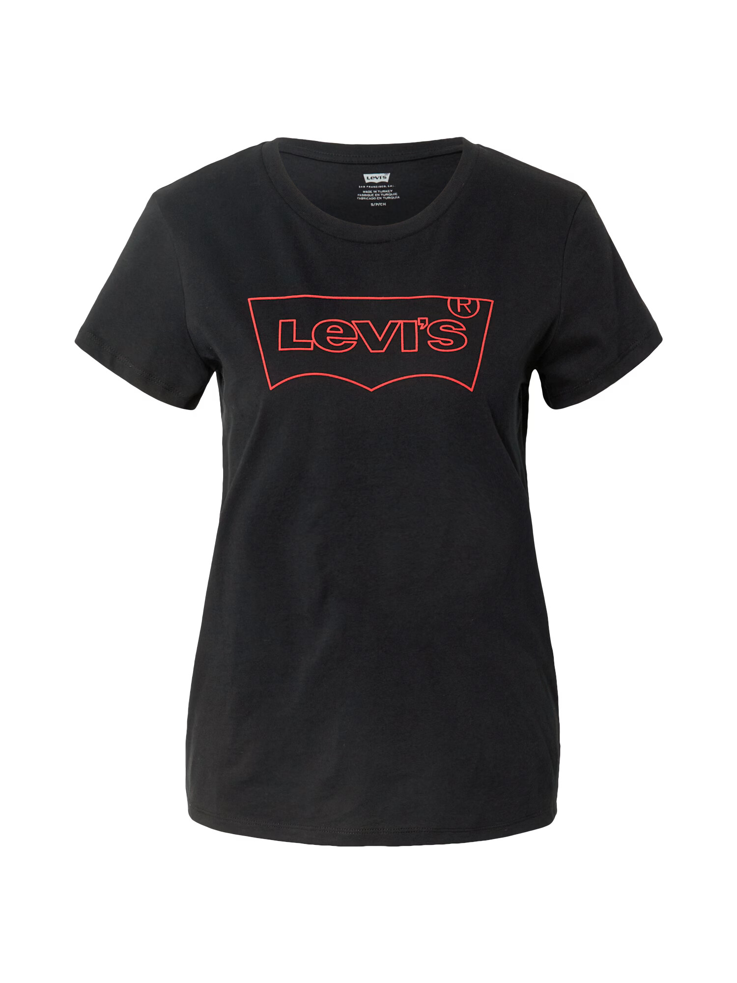 LEVI'S Tricou roșu / negru - Pled.ro