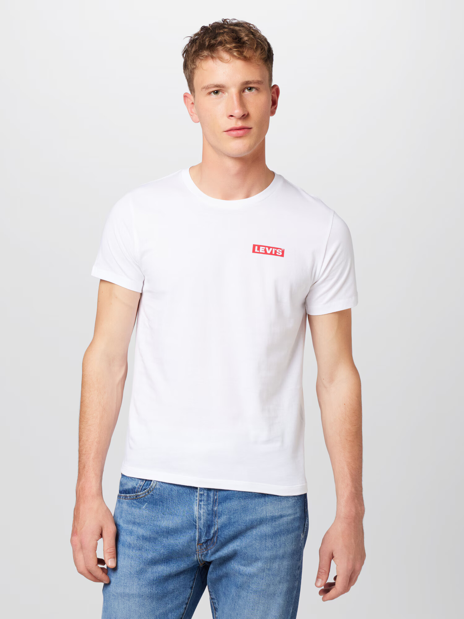 LEVI'S ® Tricou roșu / negru / alb - Pled.ro