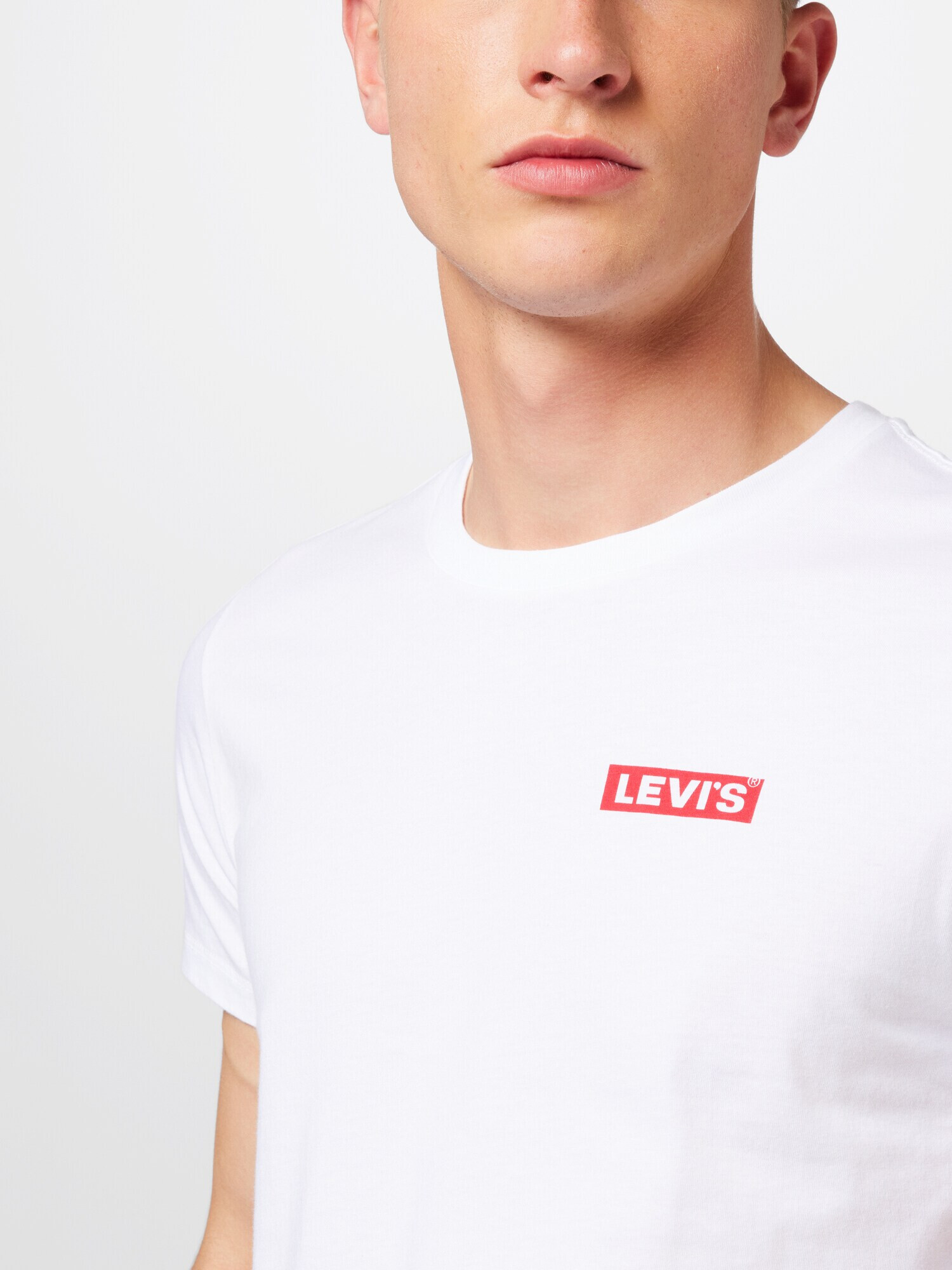 LEVI'S ® Tricou roșu / negru / alb - Pled.ro